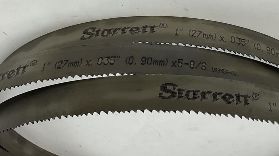 STARRETT 99297-11-01 BANDSAW BLADE 11’1″ X 1″ THCK:035