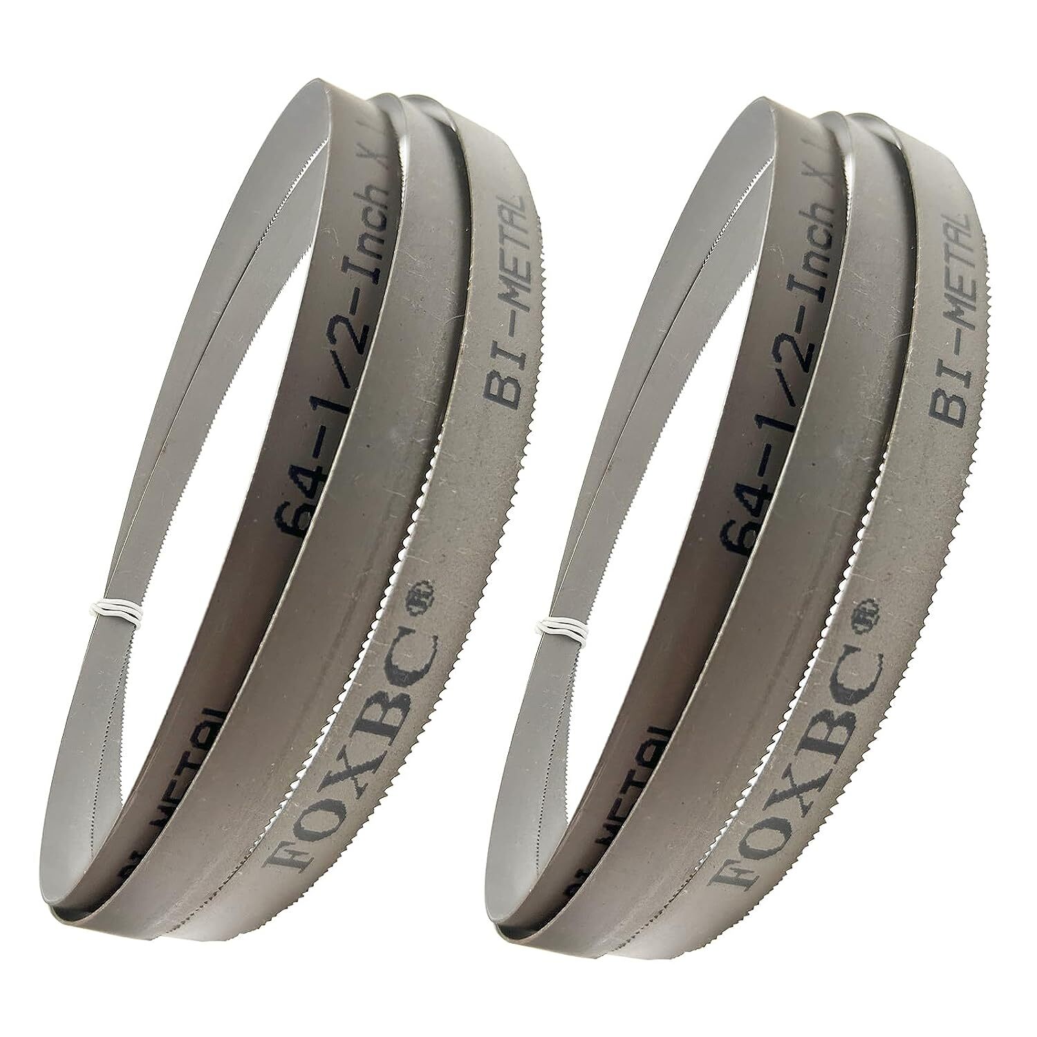 Metal Bandsaw Blade 64-1/2″ x 1/2″ x 0.02″ x 24 TPI for Harbor Freight – 2 Pack