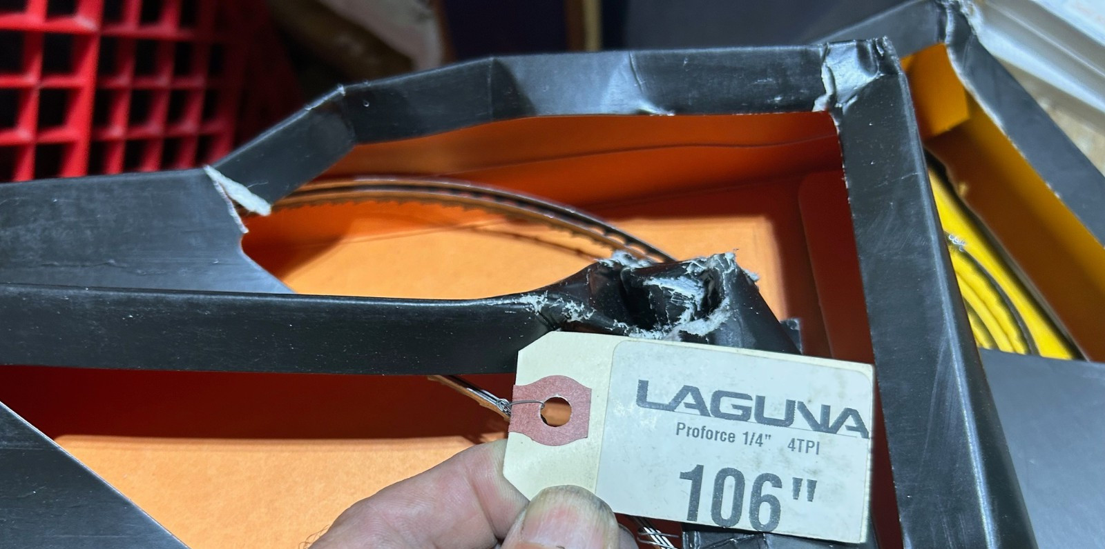 Laguna Proforce 1/4″ BandSaw Blade 4 TPI 106″ Carbon Steel band saw circular