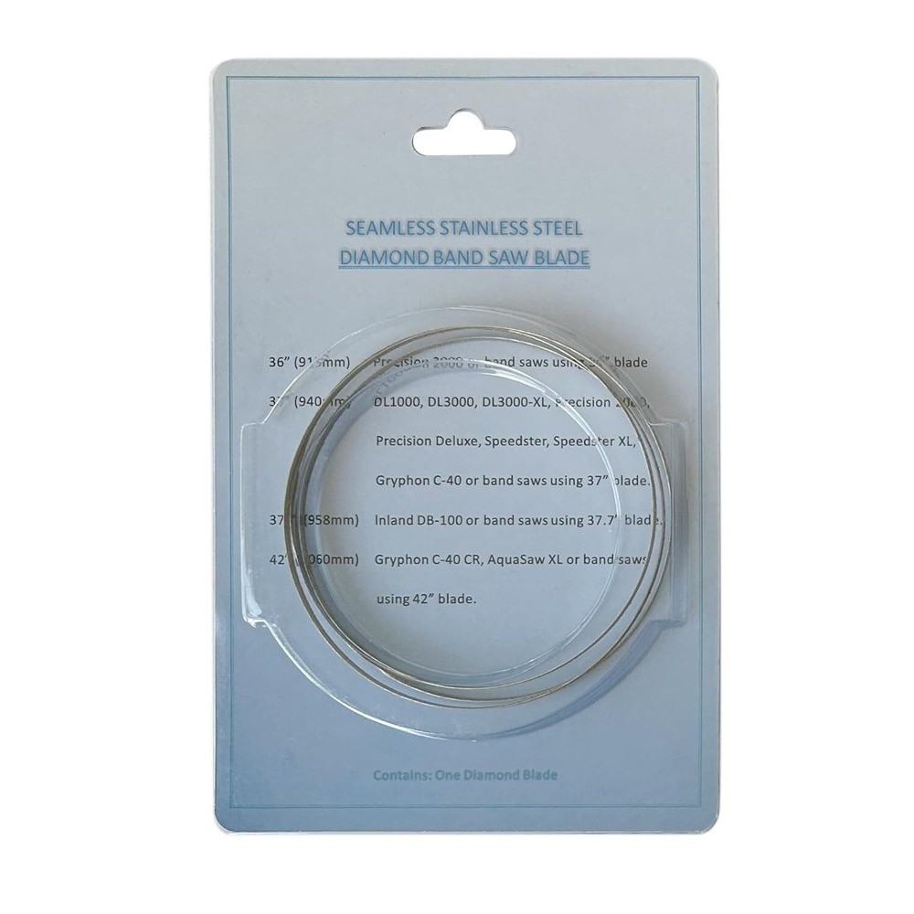 1 Pack 42”x1/8″ Diamond Band Saw Blade for Gryphon Tall C-40 CR, AquaSaw XL
