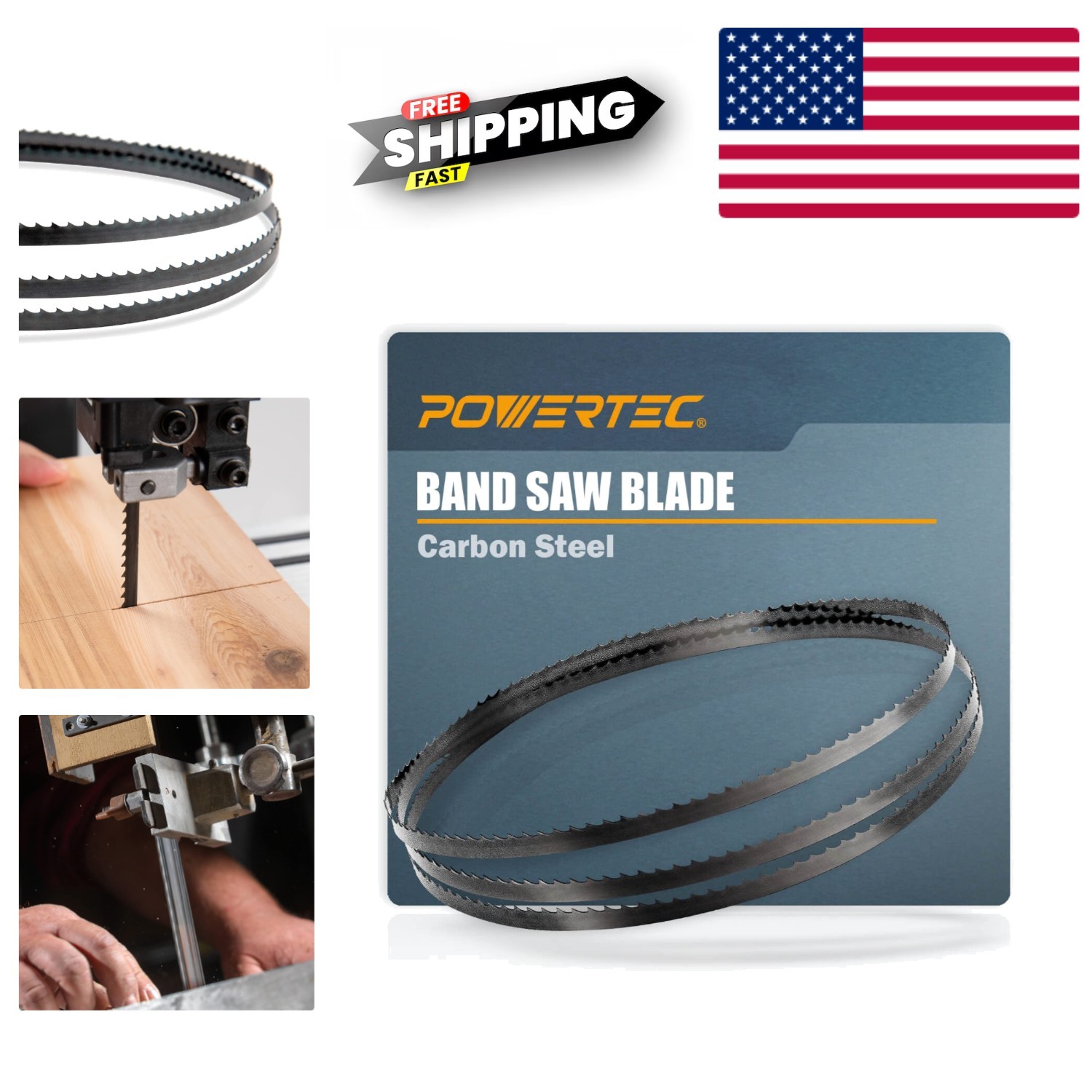 Long Lasting 3/8 Inch Wide Bandsaw Blades Designed for Powerful 9 Inch Band Saws