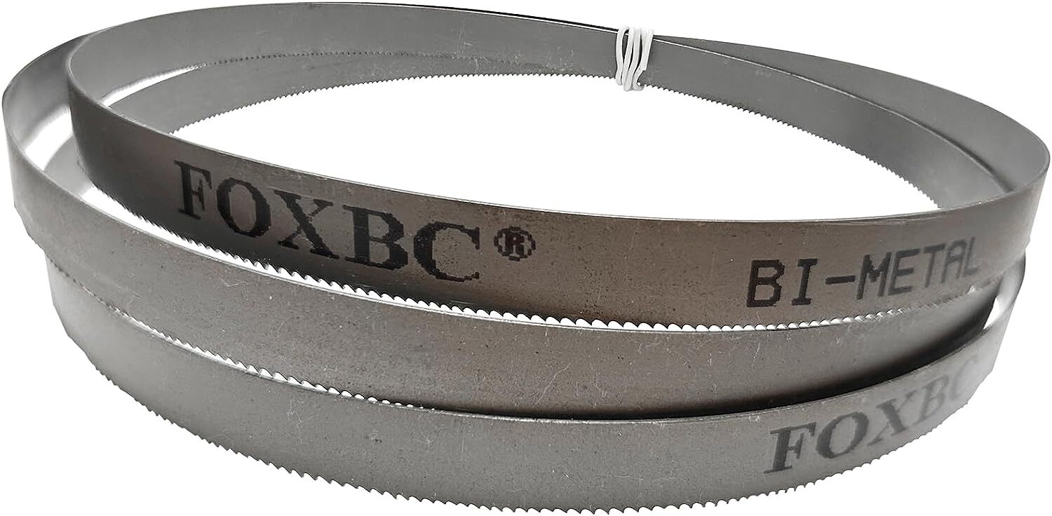 62×1/2inch Metal Bandsaw Blades 24 TPI Metal Cutting Fits Skil 9″ Bandsaw 1 Pack