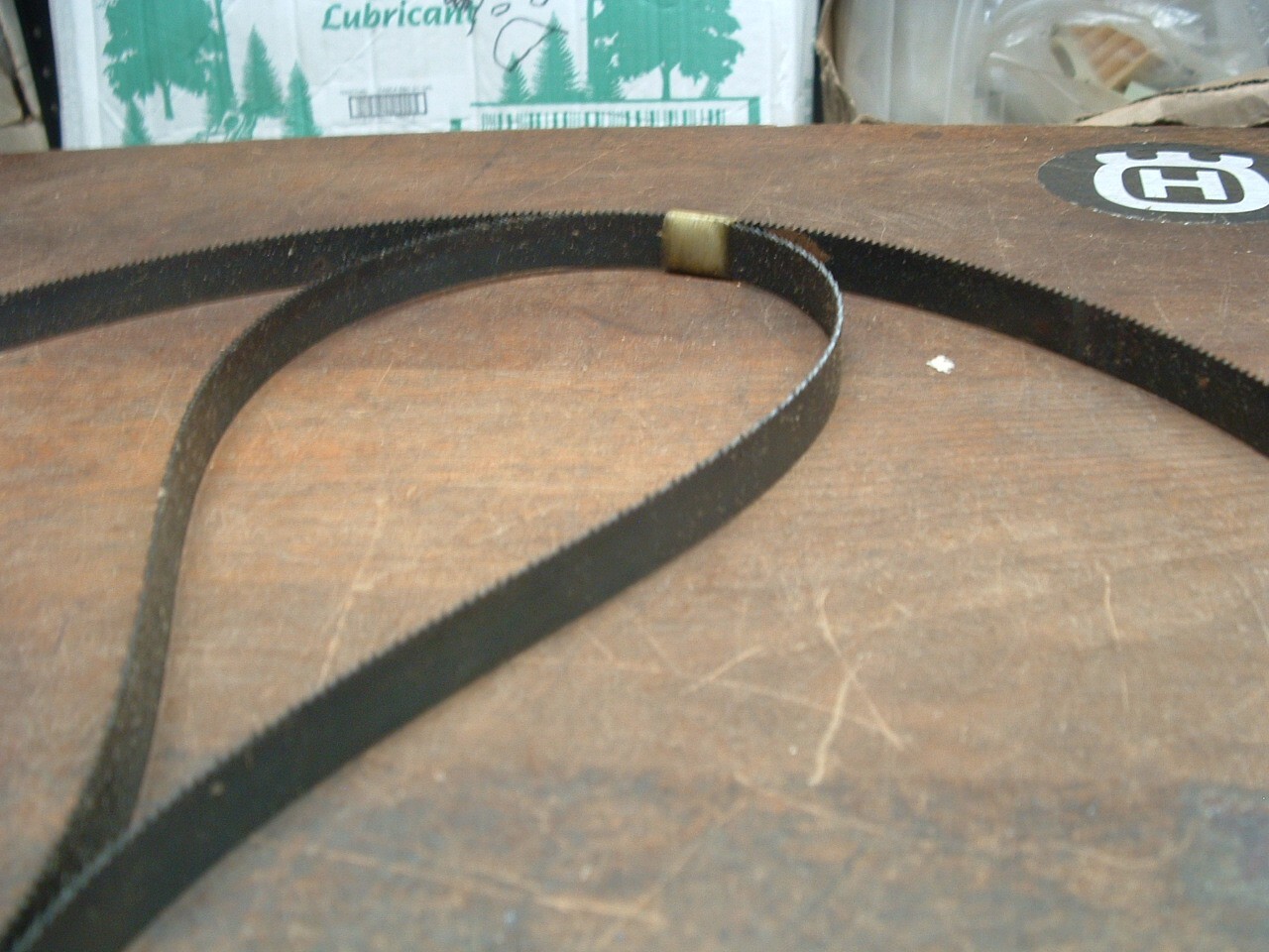NEW NOS ORIGINAL RIDGID BAND SAW BLADE 64.5″ LONG X 1/2″ WIDE FINE TOOTH METAL