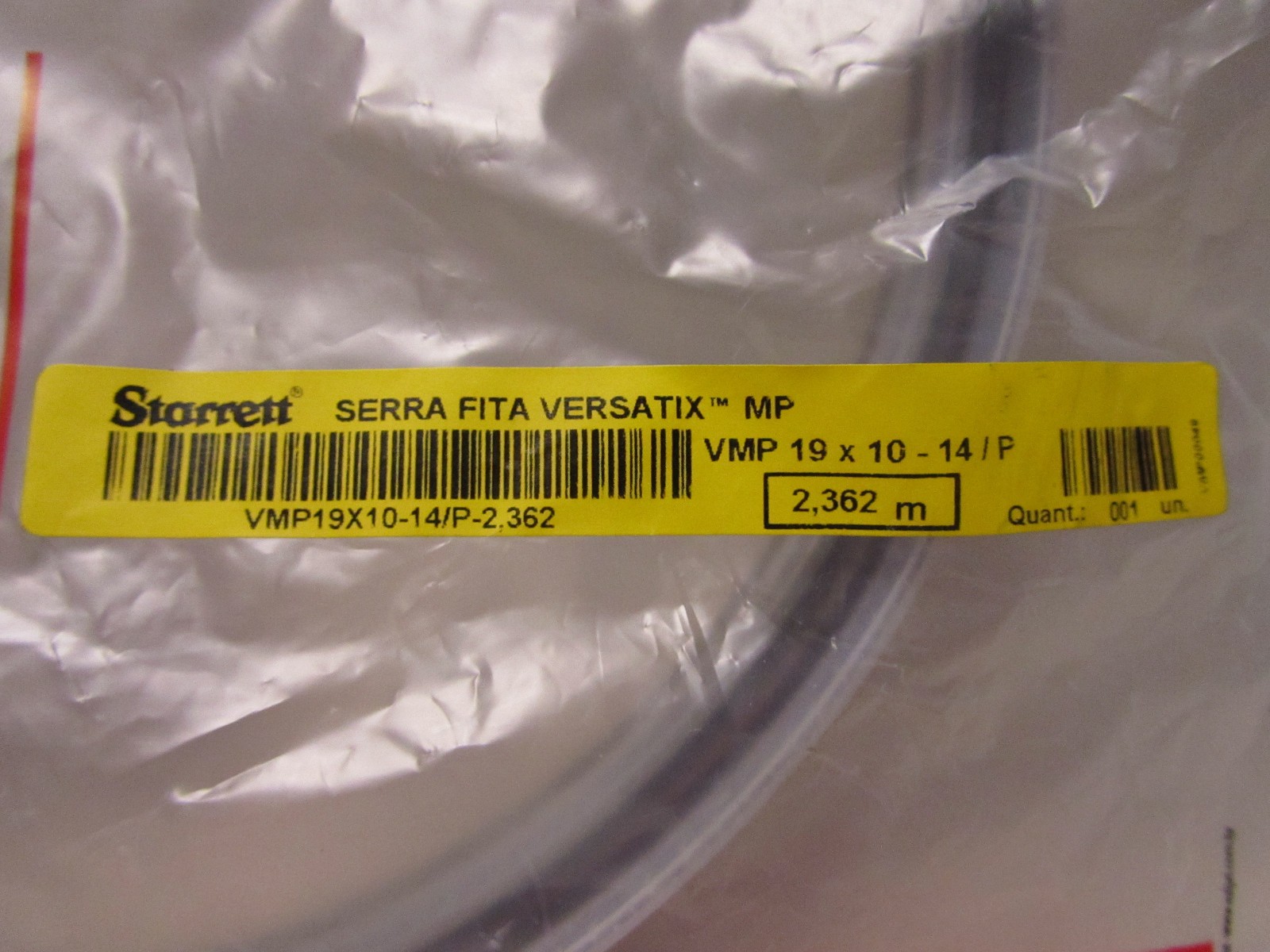 STARRETT BSW-VMP19X10-14/P-2362 VERSATIX MP WELDED BI-METAL BAND SAW BLADE NEW