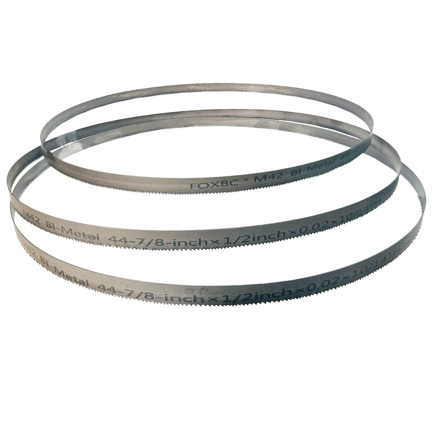 44-7/8 Inch Portable Bandsaw Blades 10/14 TPI for Milwaukee 48-39-0551 3-Pack
