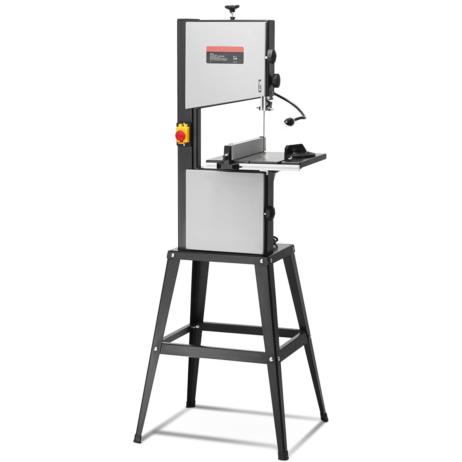 Band Saw with Stand, 9.65 – Inch, 560&1100 RPM Two – Speed Benchtop Bandsaw