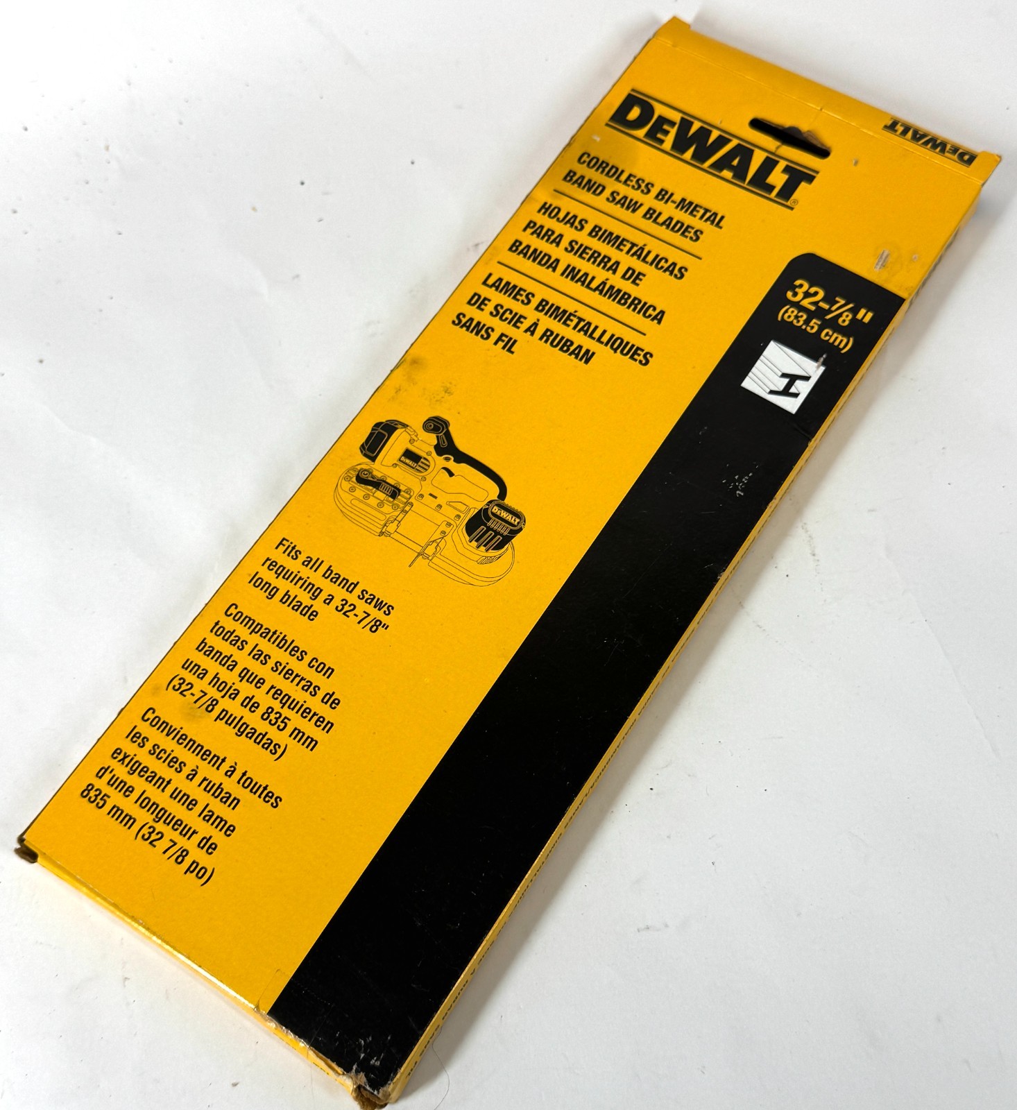 DEWALT DW3983C Bandsaw Blades Matrix II Bi-Metal 32 7/8″ x 1/2″ x .020″ Pair (2)