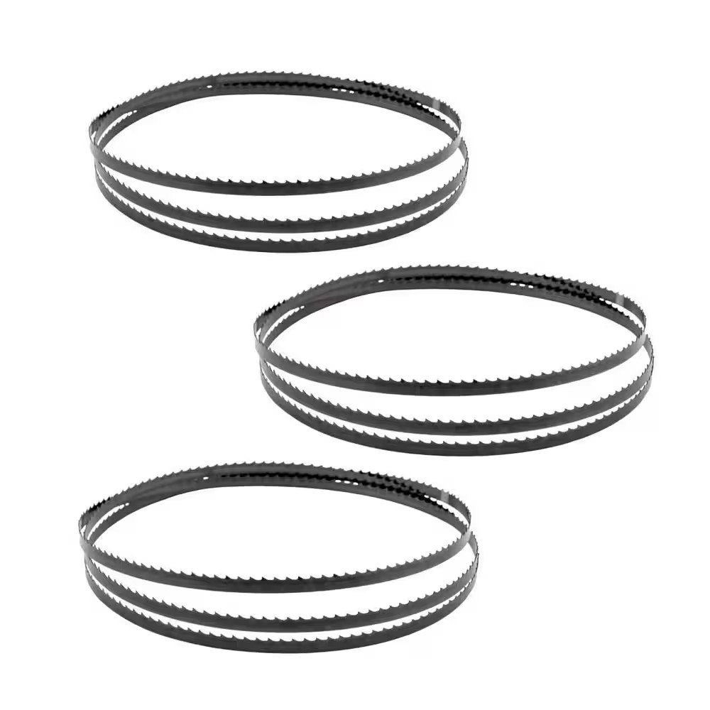 59-1/2 In. X 3/8 In. X 18 TPI High Carbon Steel Band Saw Blade (3-Pack)