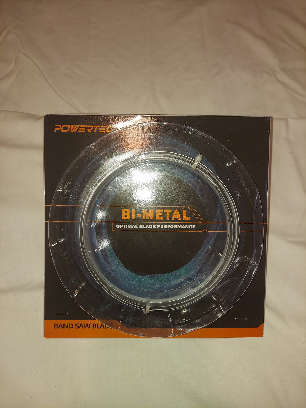 POWERTEC Bi-Metal Band Saw Blade 56-7/8″x 1/2″ 14TPI for Benchtop Bandsaws 13200