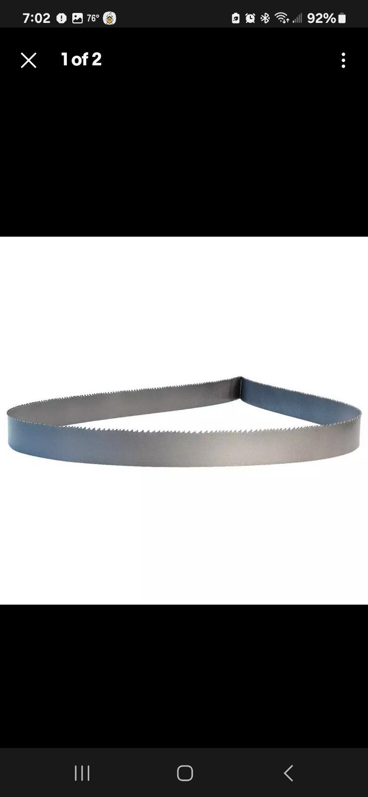 LENOX 87885CLB103050 Band Saw Blade,10 ft. L ,1 In. W 5XGP6