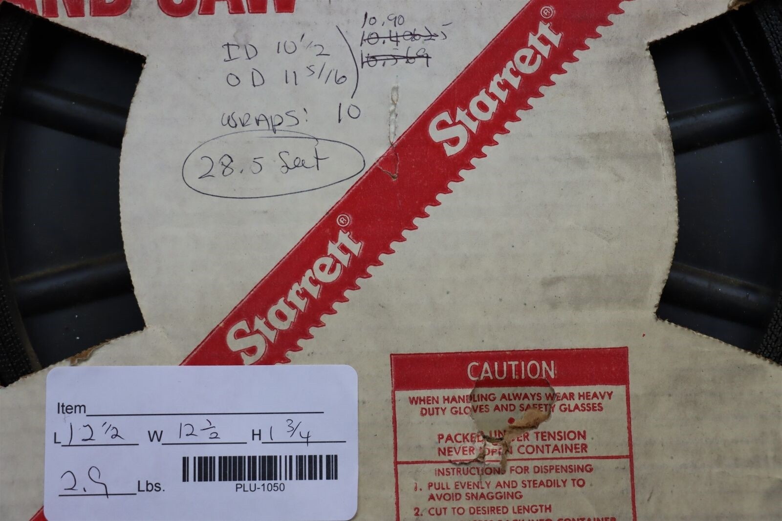 Starrett Duratec Premium Metal Cutting Band Saw Blade 5/8″x .032″ Regular14 TPI