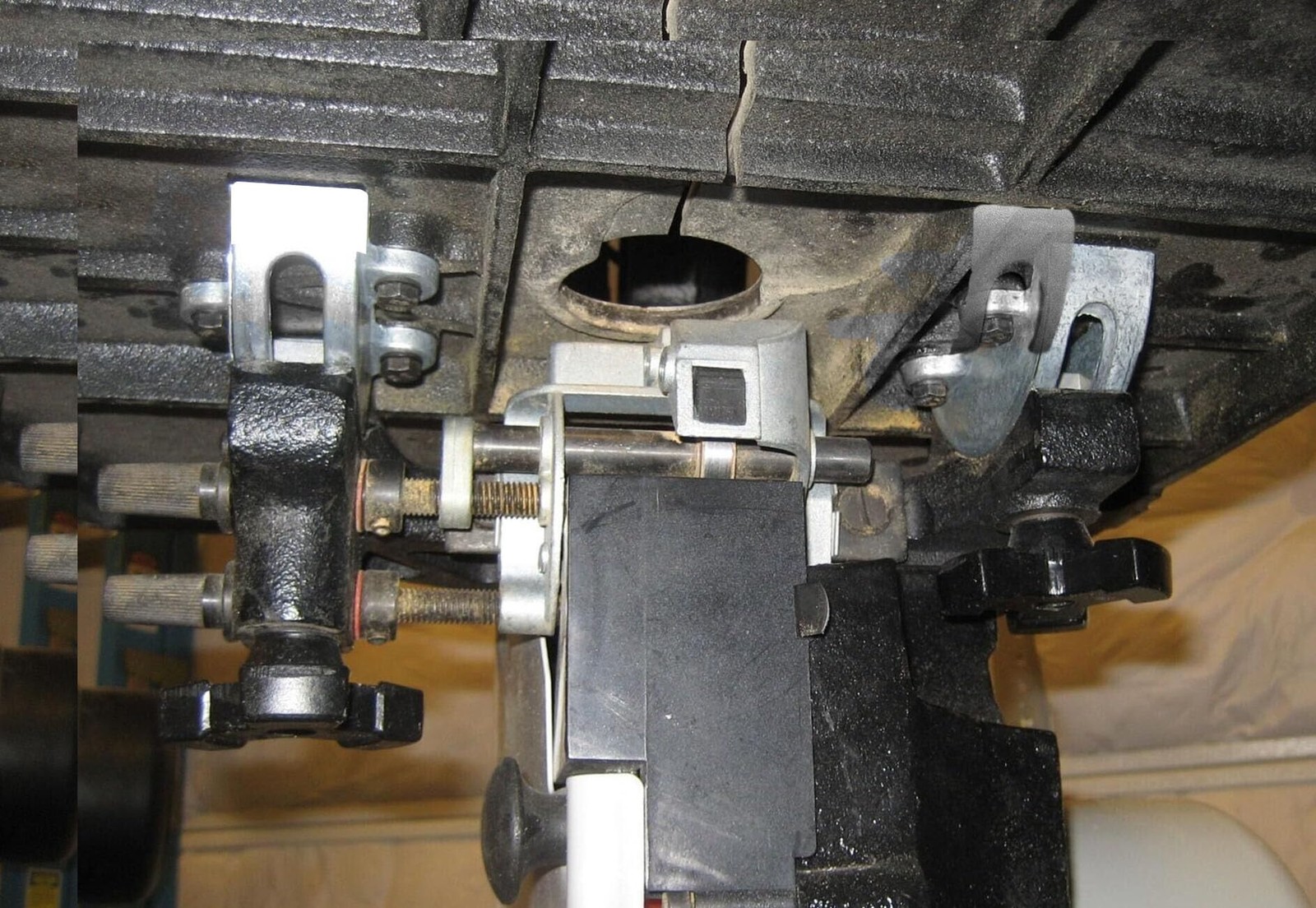 2-Pack Bandsaw Trunnions with Scale, Fit For 14″ Standard Bandsaws, Silver