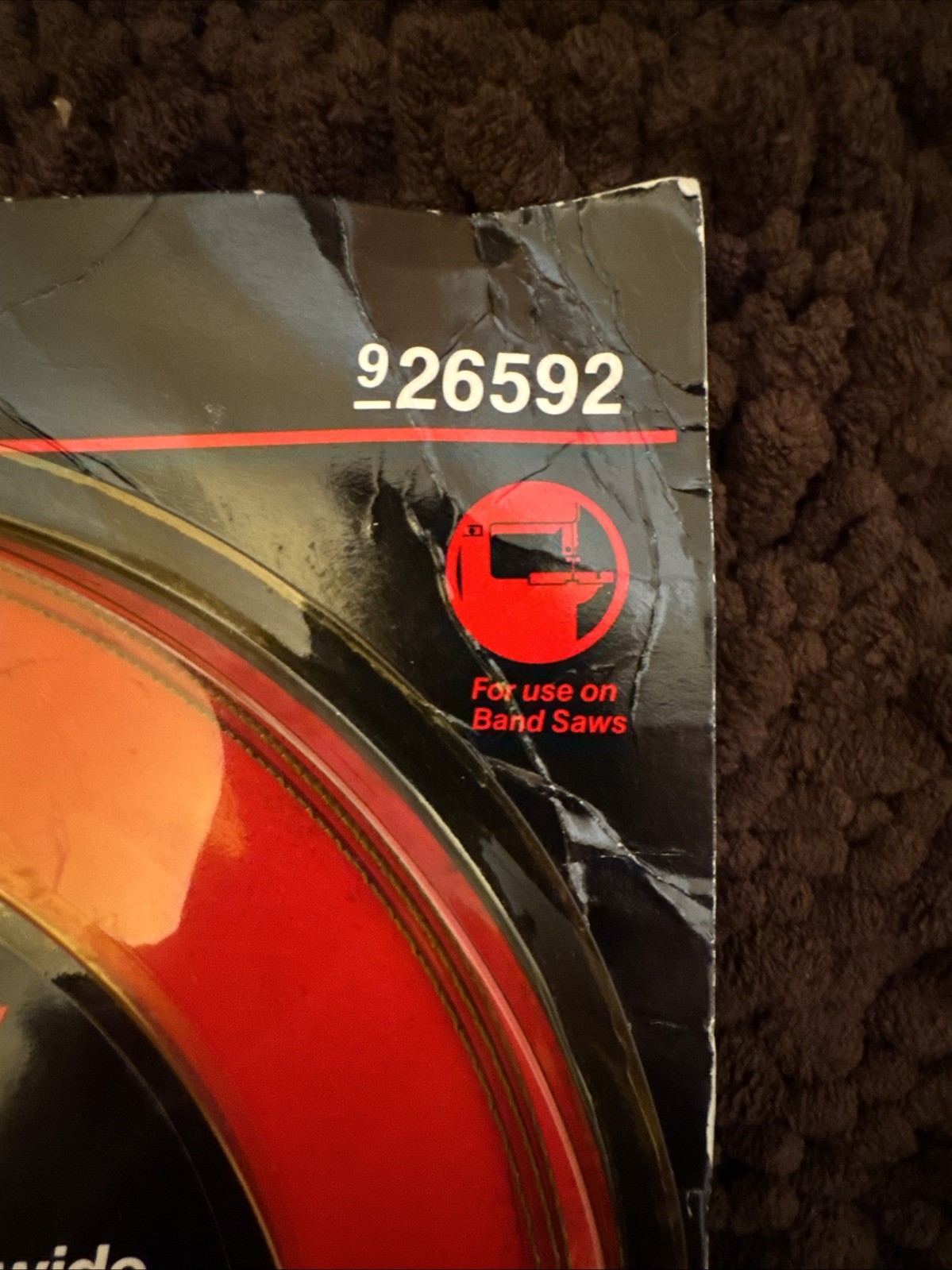 Craftsman 80” Band Saw Blade 926592 – 1/8 inch wide 15 teeth per inch, NOS