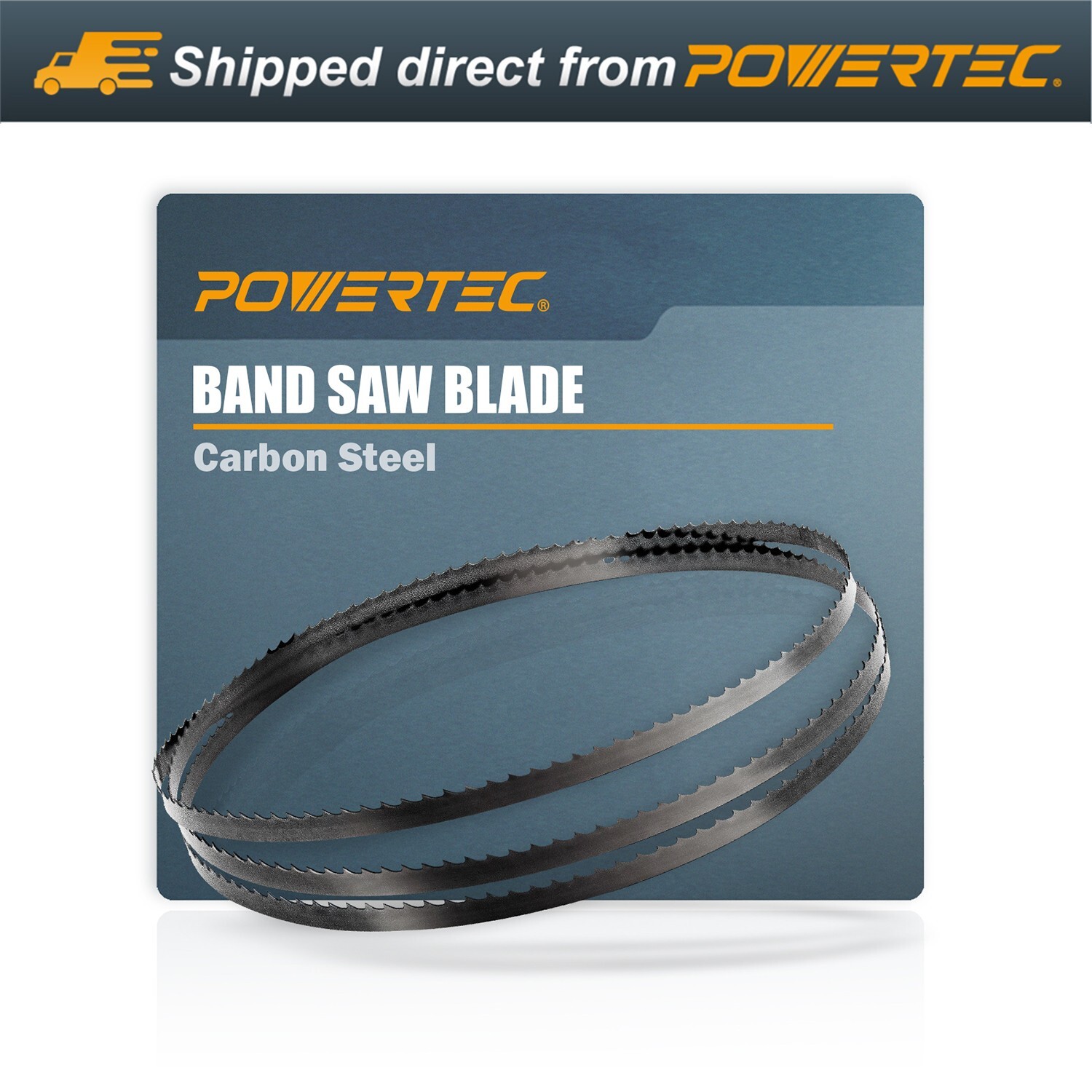 POWERTEC 13312 Bandsaw Blades for Woodworking 72″ x 1/2″ x 6 TPI Band Saw Blade