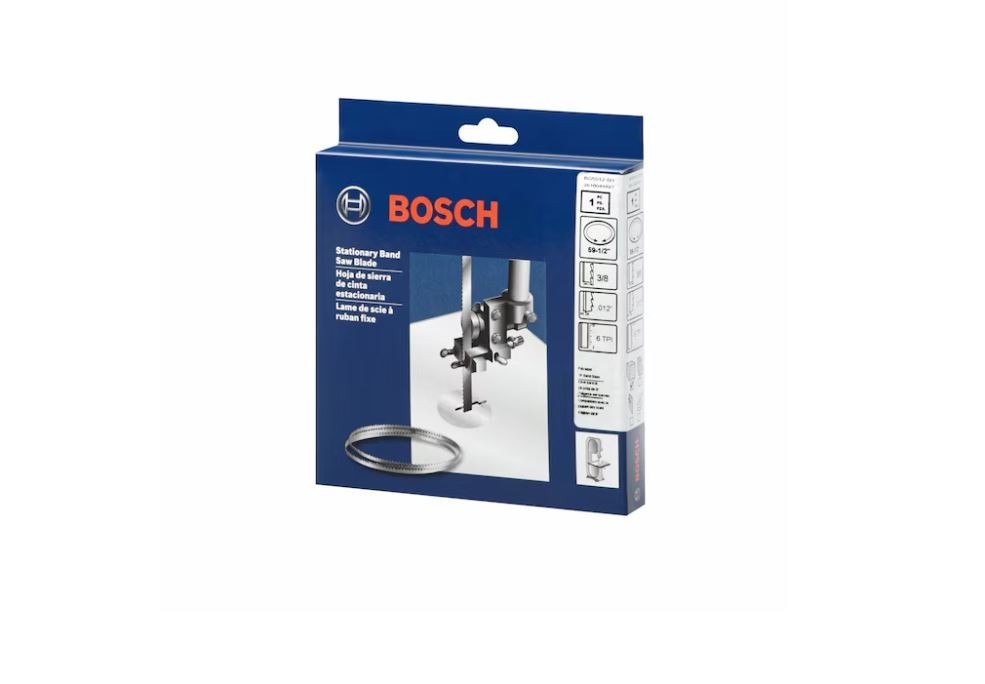 Bosch BS5912-6H 59-1/2-in L X 3/8-in W X 6 TPI Heavy Duty Bandsaw Blade