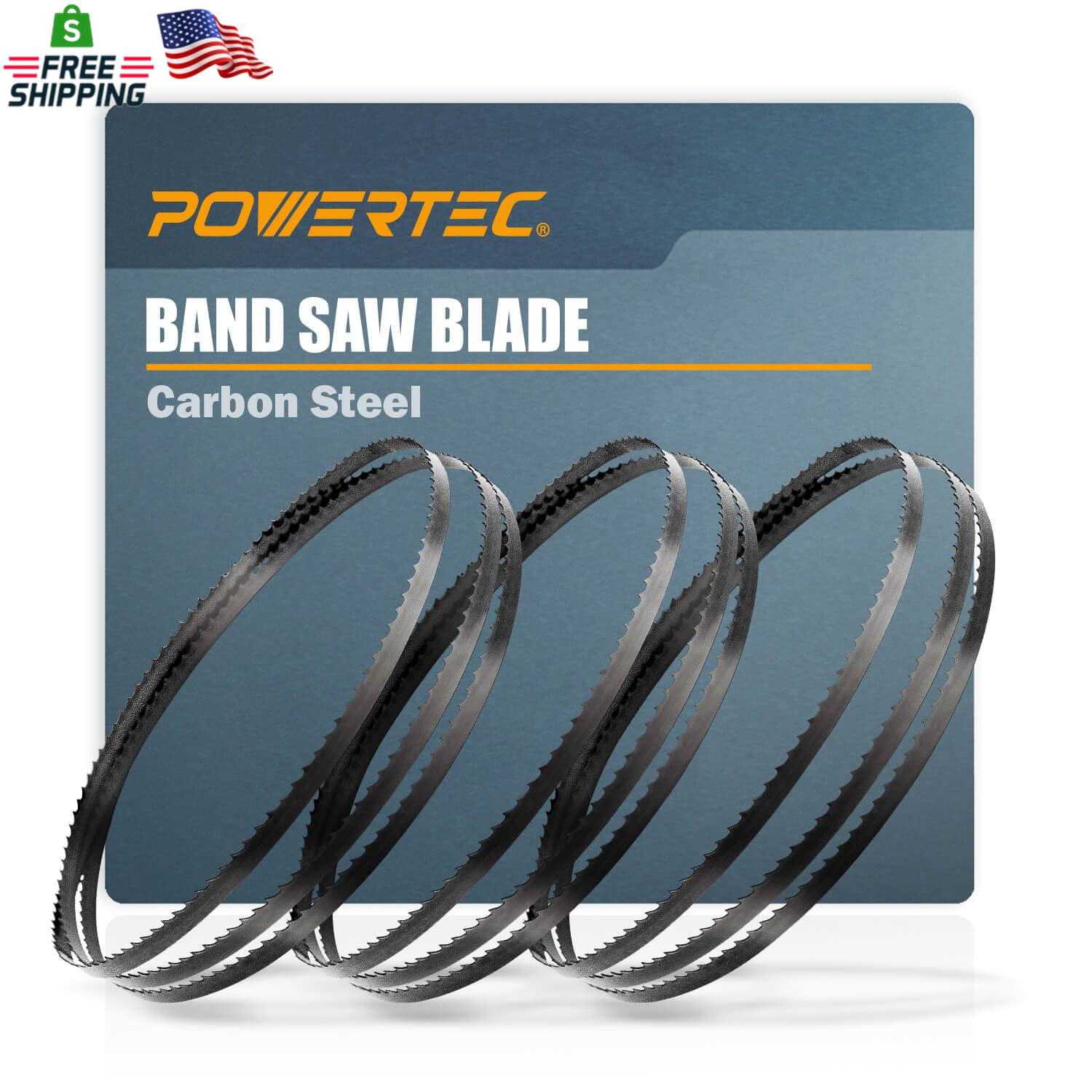 POWERTEC 93-1/2 Inch Bandsaw Blades Assortment for Woodworking, Band Saw Blades