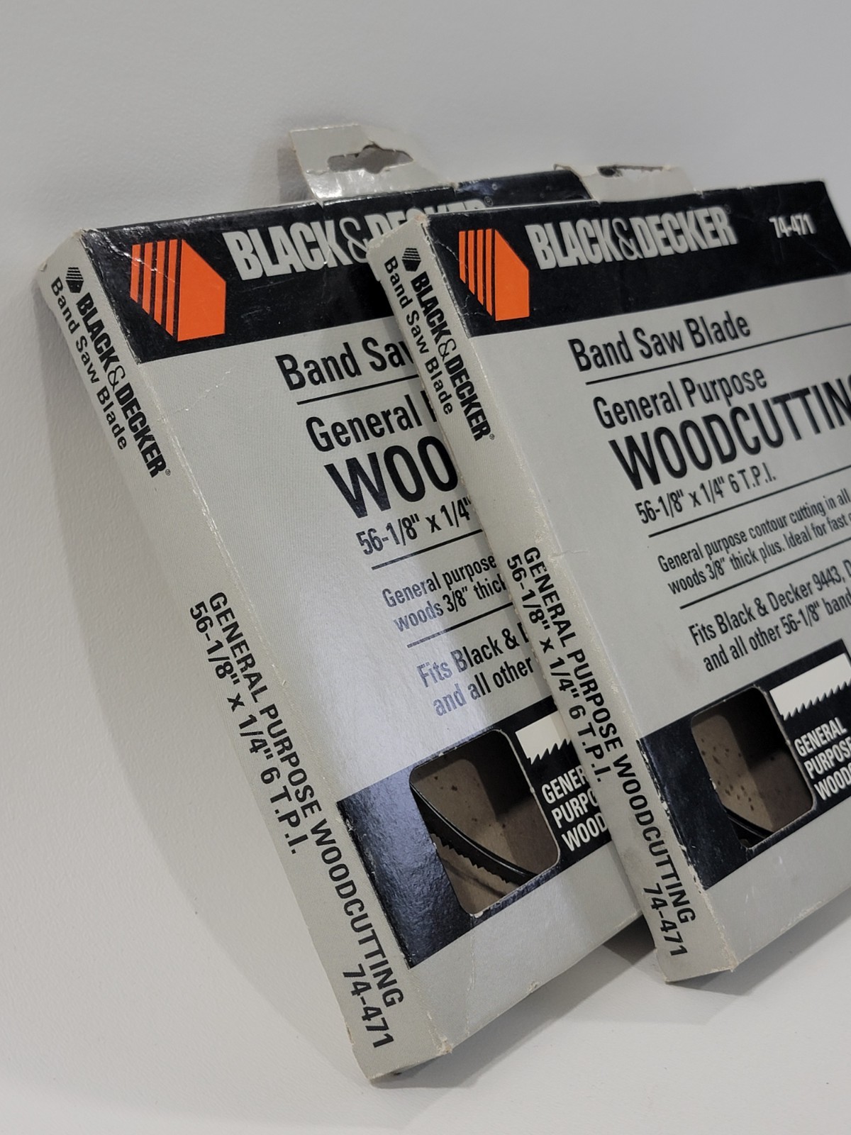 Bandsaw Blade Black & Decker 74-471 Wood Cutting 1/4 ” x 56 1/8″ x 6 TPI
