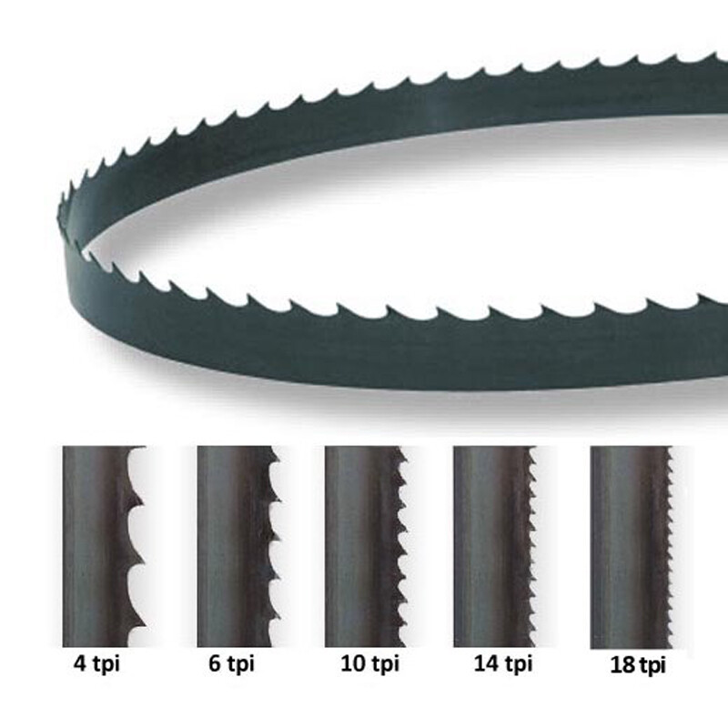 FOXBC 93″ Band Saw Blades 2362x13x0.35mm 3 4 6 10 14 TPI High Carbon 3PCS