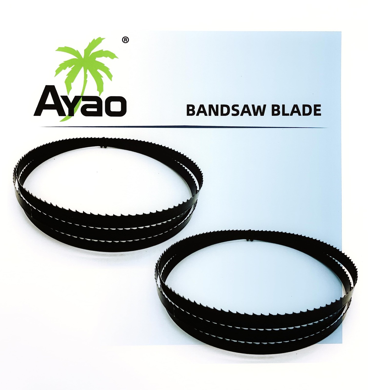 AYAO Wood Band Saw Blades 93-1/2-Inch X 3/8-Inch X 6TPI, 2-Pack dark blue