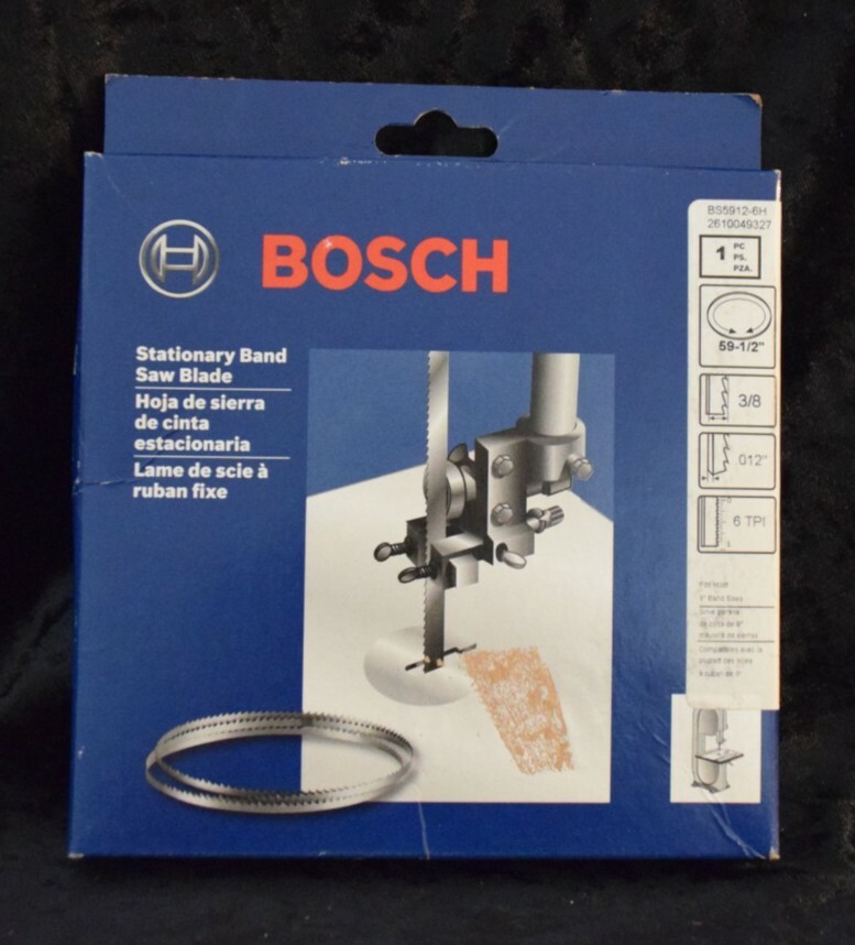 Bosch 59-1/2 In 3/8″ 6TPI Stationary Band Saw Blade BS5912-6H