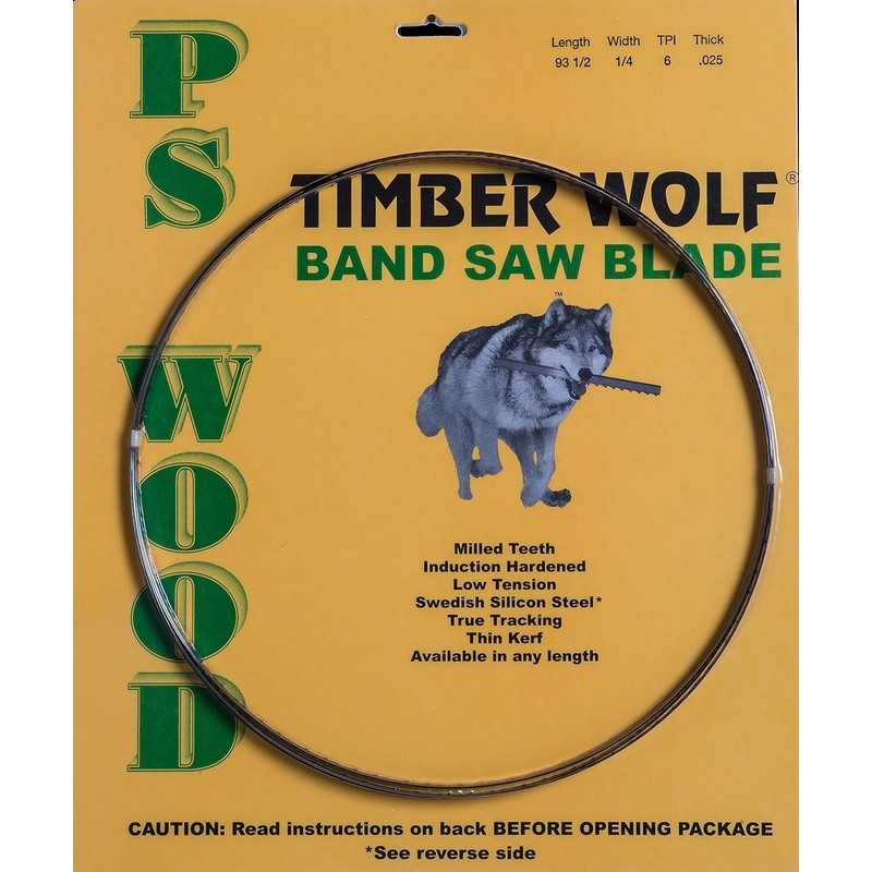 Swedish Silicon Steel Bandsaw Blade Low Tension Shopsmith Magna 11 Inch New