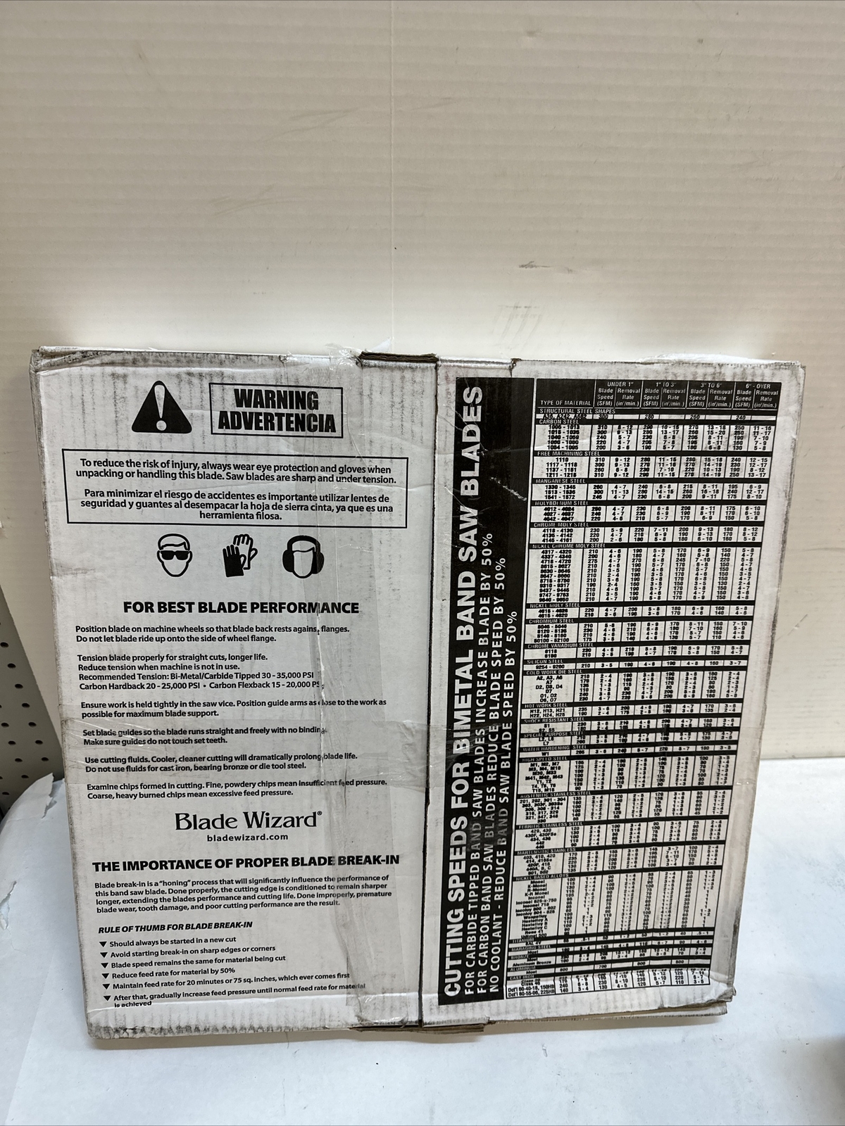 Morse Zweg083c46m42pr-9′ 11-1/2 Band Saw Blade, 9 Ft. 11-1/2″ L, 1″ W, 4/6 Tpi,