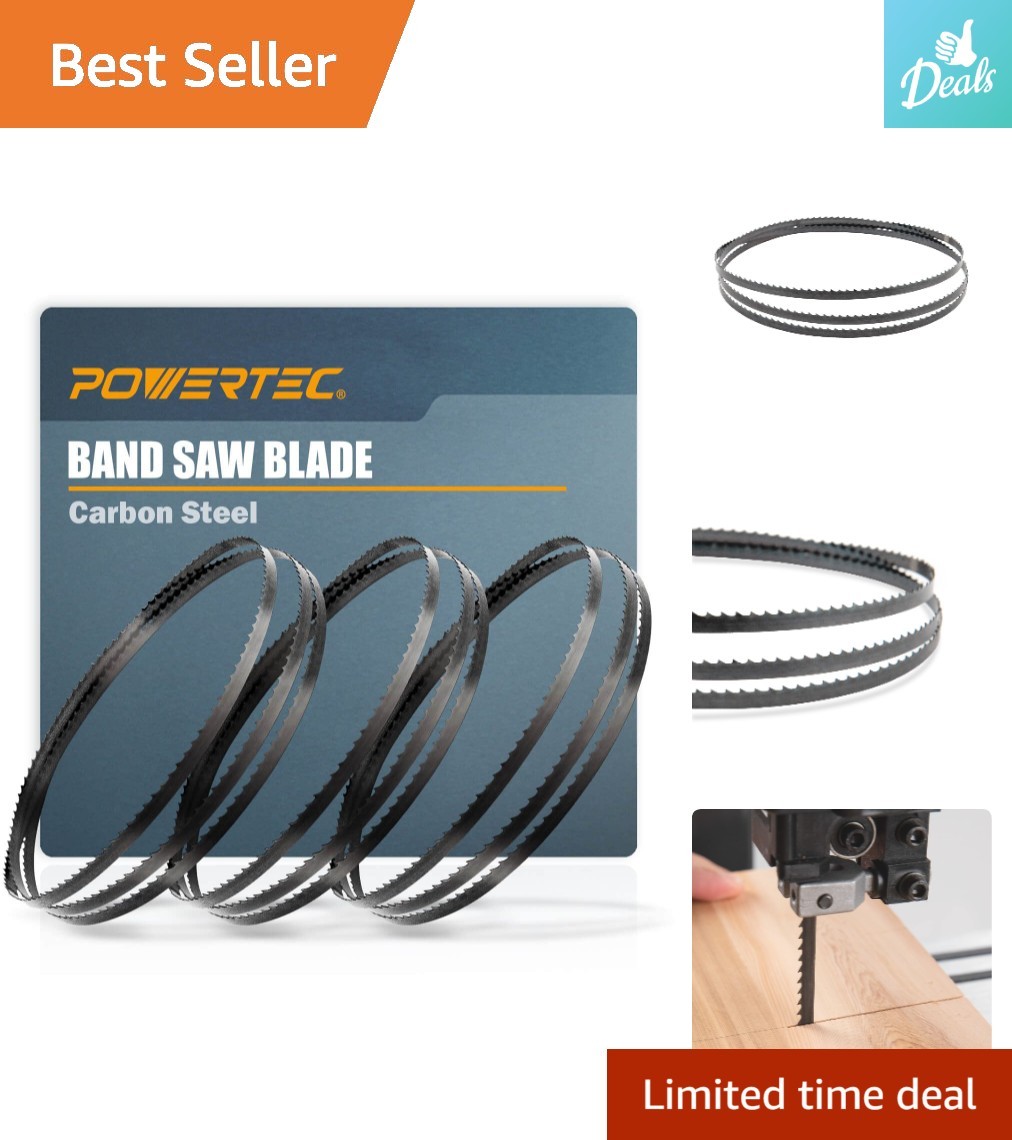 Versatile 93-1/2 Inch Bandsaw Blades for Woodworking – Fits Delta, Rikon, Jet