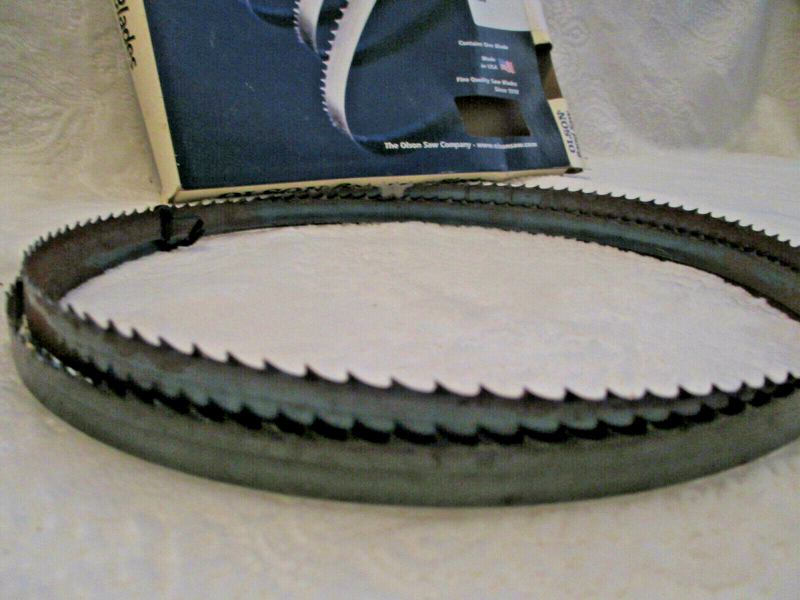 OLSON Band Saw Blades~80″ Hard Edge~1/2″ Width~Style Hook~Set Raker~#147700