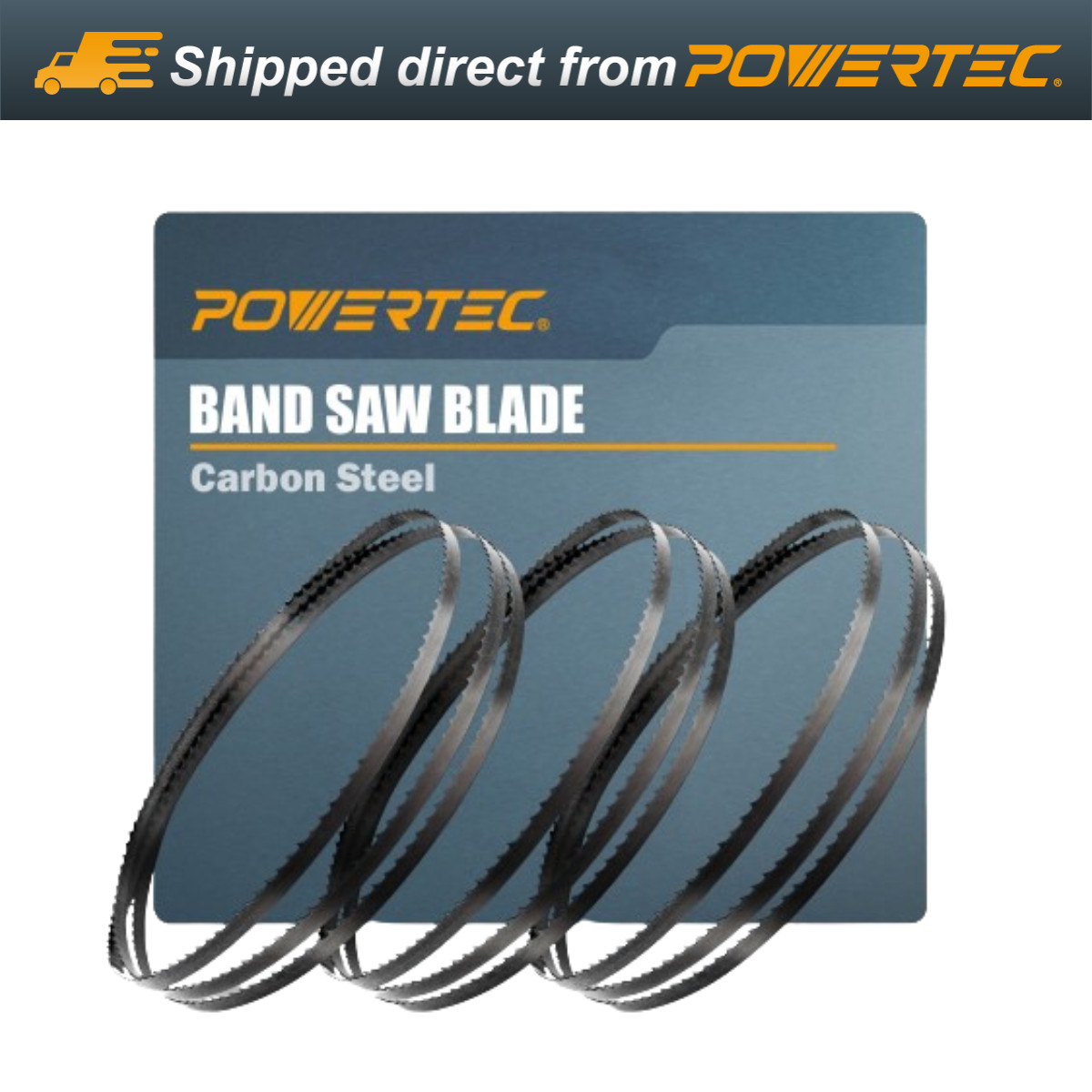 59-1/2″ Band Saw Blades 3/8″ x 18 TPI, Fits WEN Craftsman Delta 9″ Saws, 3PK