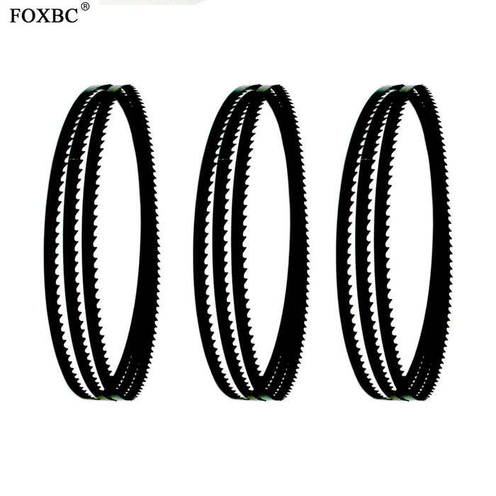 56-7/8-Inch X 3/8-Inch X 0.014 Carbon Band Saw Blades 4TPI 3-Pack