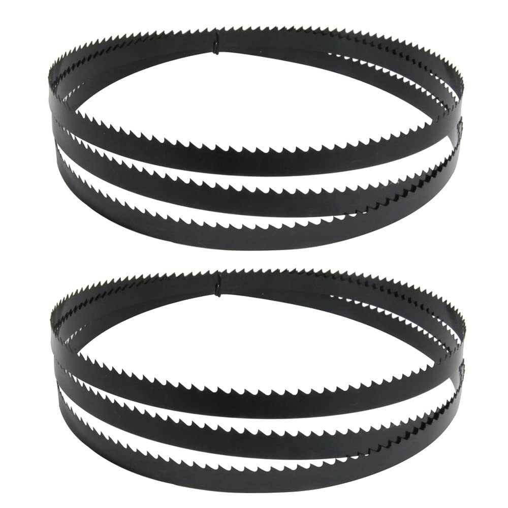 72 x 1/2 Inch x 6 TPI Bandsaw Blades for WEN 3962 Bandsaw, Wood Cutting – 2 Pack