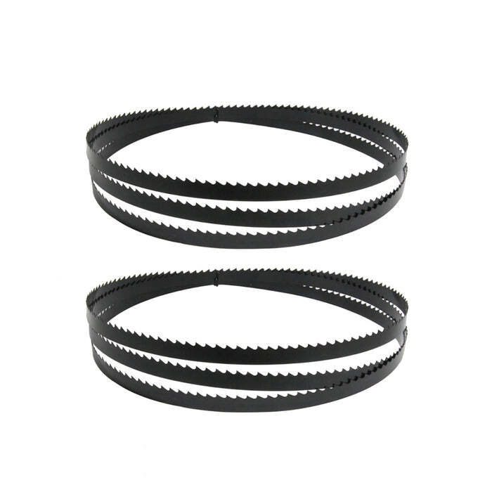 93-1/2 Inch X 3/8 Inch X 0.02, 6TPI Carbon Band Saw Blades, 2-Pack Woodcutting