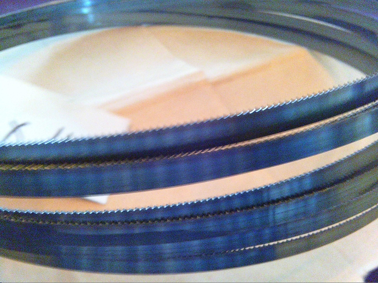 THREE Carbon Bandsaw Blades 111″ x 3/8″ x 14 TPI