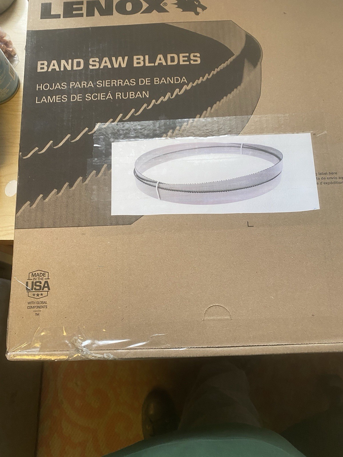 BRAND NEW LENOX 47834CLB103300 Band Saw Blade, 10 ft. 10″ L, 1″ W 30HJ53