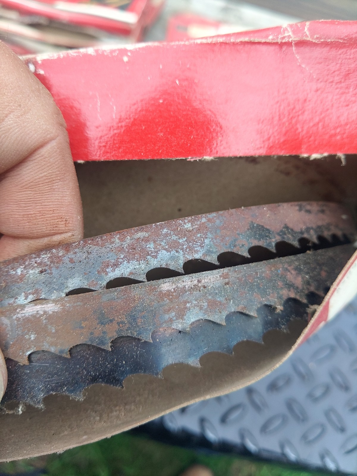 Sears Craftsman Wood Cutting Band Saw Blade 1/2 Wide x 80 Long 3 Teeth Per In