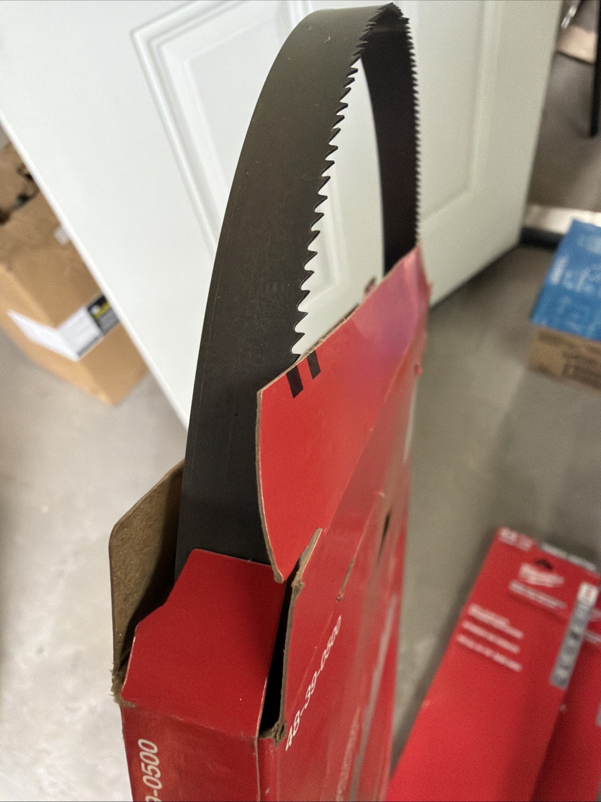 3x Milwaukee 48-39-0500, Deep Cut Portable Bandsaw Blade, 10tpi 44 7/8” Thck Mtl