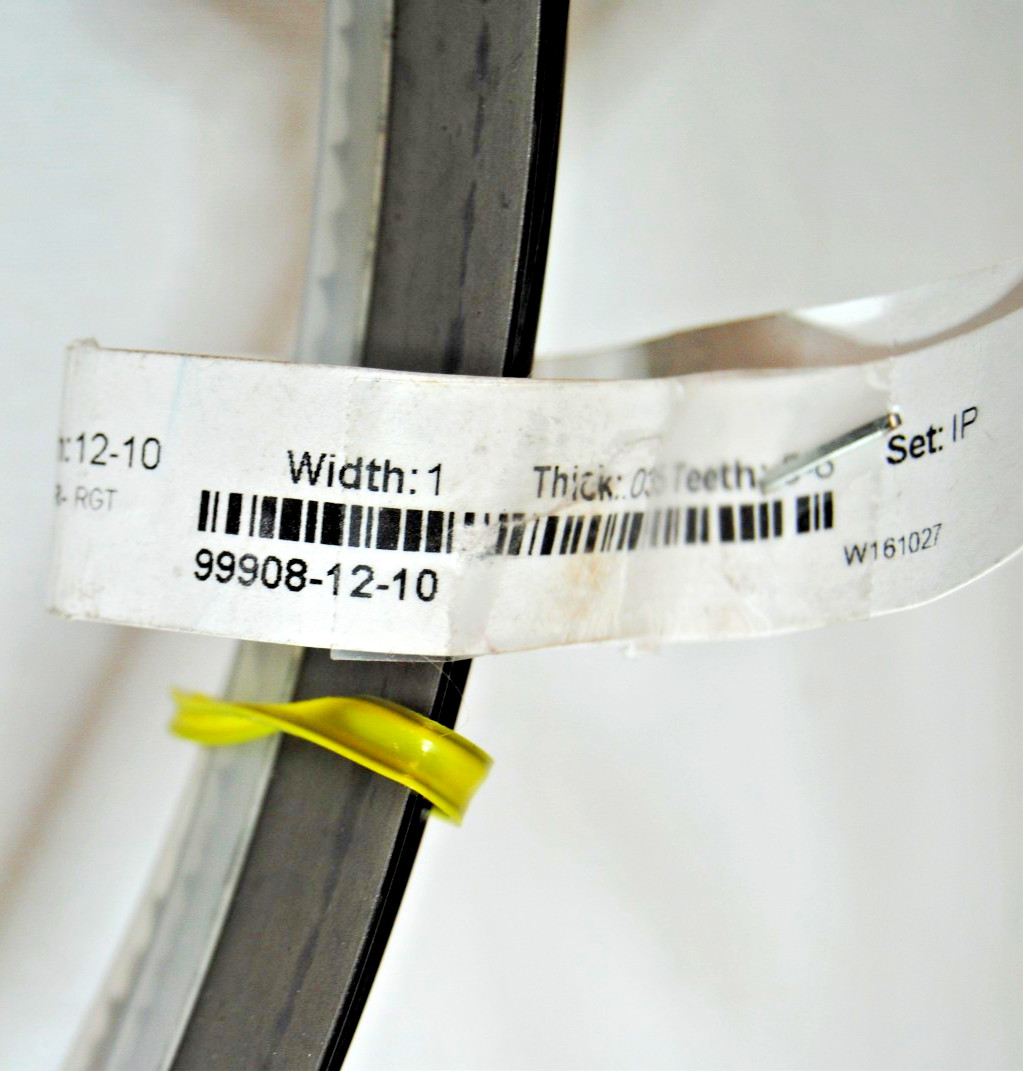 Starrett Intenss Pro 5-8 TPI 99908-12-10 Bandsaw Blades 12’10″x1″ 3 Total M5284