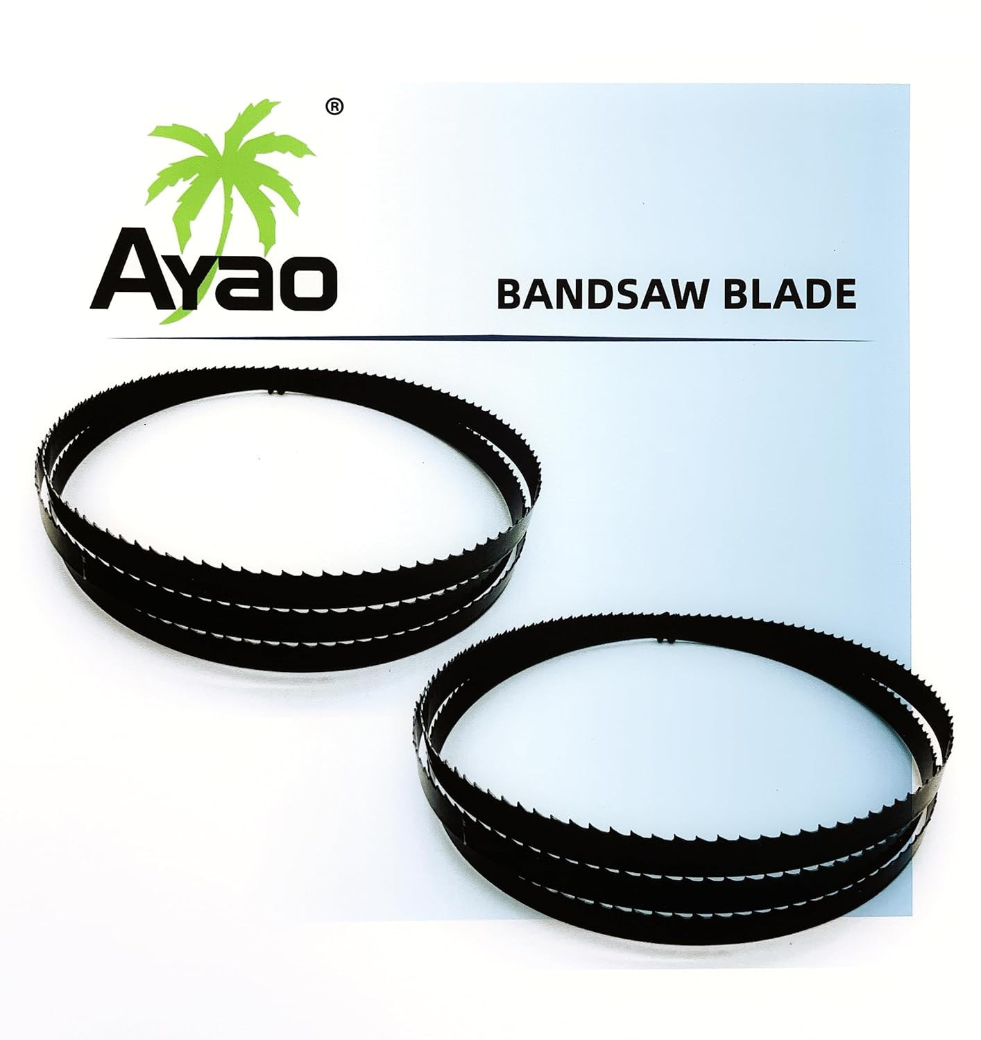 Pack of 2 Band Saw Blades 70-1/2 Inch X 3/8 Inch X 8TPI for Craftsman 921400, Ri