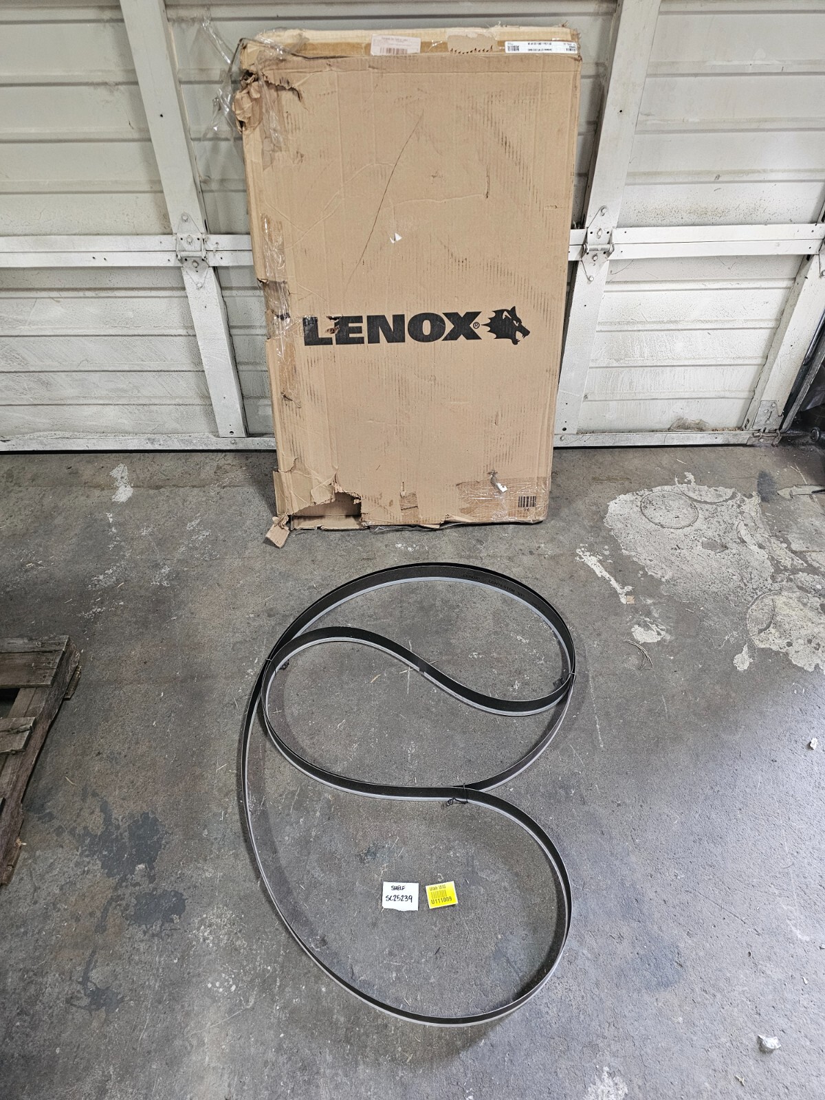 Lenox Contestor GT Welded Band Saw Blade 20′ L, 2″W,0.05″ Thickness,2/3 VT Teeth