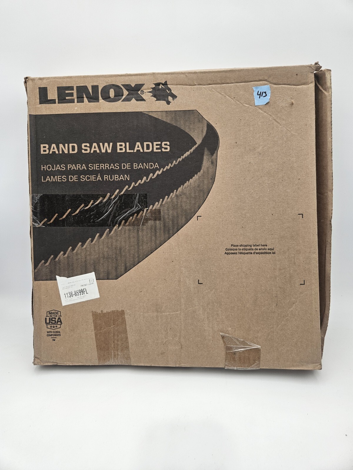 LENOX 87885CLB103050 Band Saw Blade,10 ft. L ,1 In. W 5XGP6