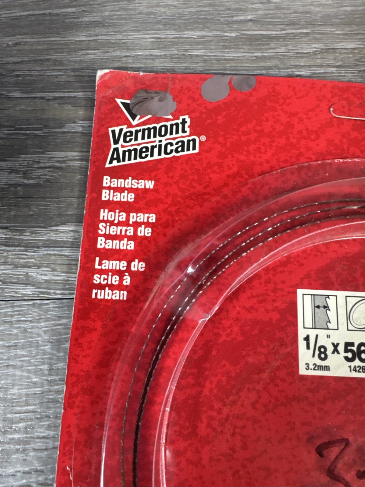 Vermont American Band Saw Blade 31082 NOS 1/8”x56 1/8”