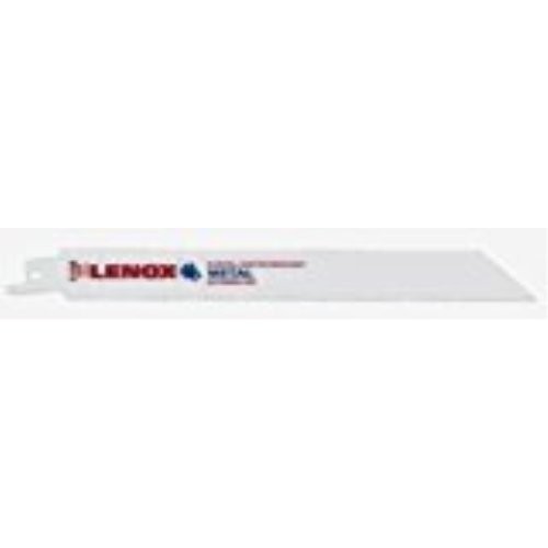 Lenox 20563S818R 18 TPI Metal Cutting Bi-Metal Reciprocating Saw Blade 8 in.