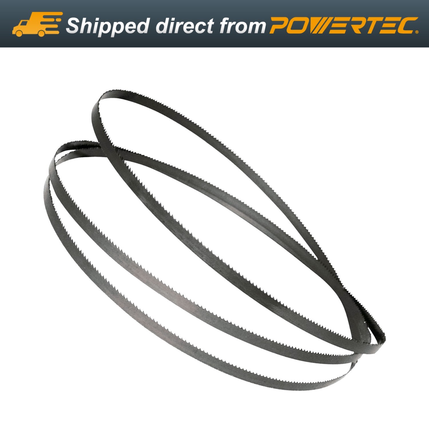 POWERTEC 93-1/2″ Bandsaw Blade 1/8″x14T Fits 14″ Delta Grizzly Jet Craftsman