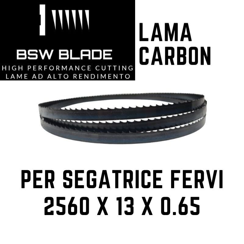 2560x13x0.65 Band Blade for FERVI N192 Sawmill