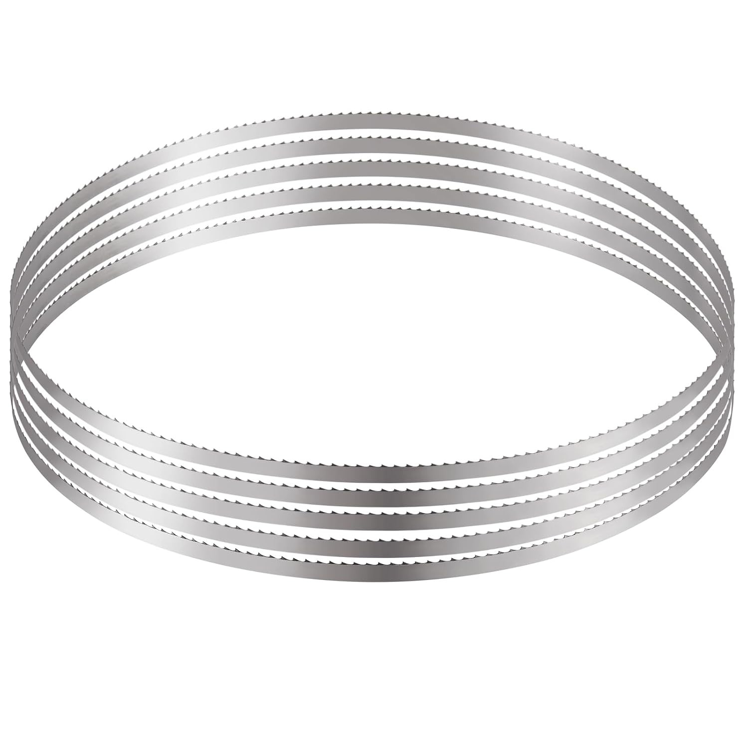 Band Saw Blade, 65X0.6X0.02 Inch, 5 Pcs/Pack Meat Bandsaw Blades for Replacement