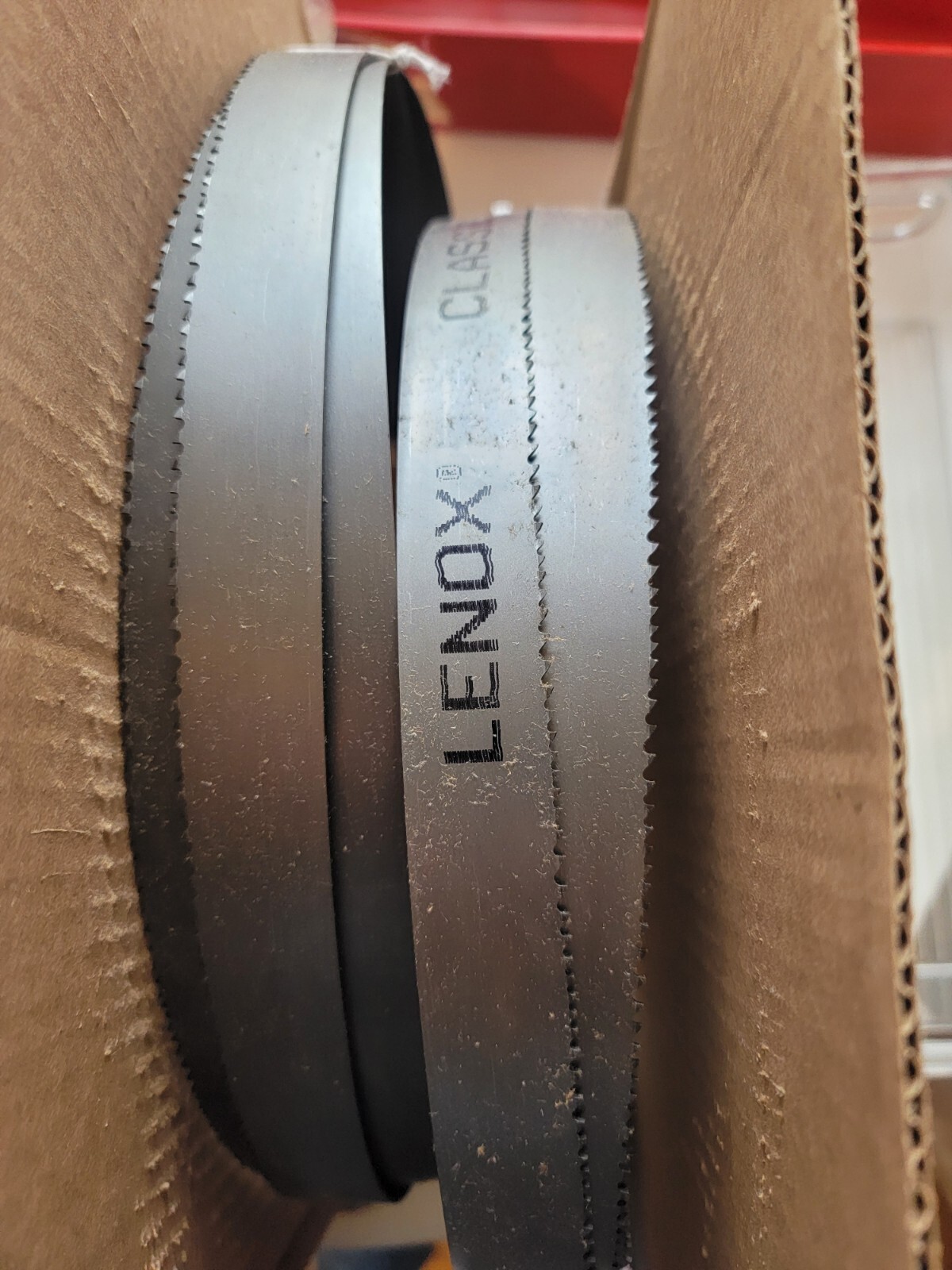 LENOX 93581RPB113355 Band Saw Blade,11′-1″L ,1 In W. 5/8TPI, .035″ T 5XHD3