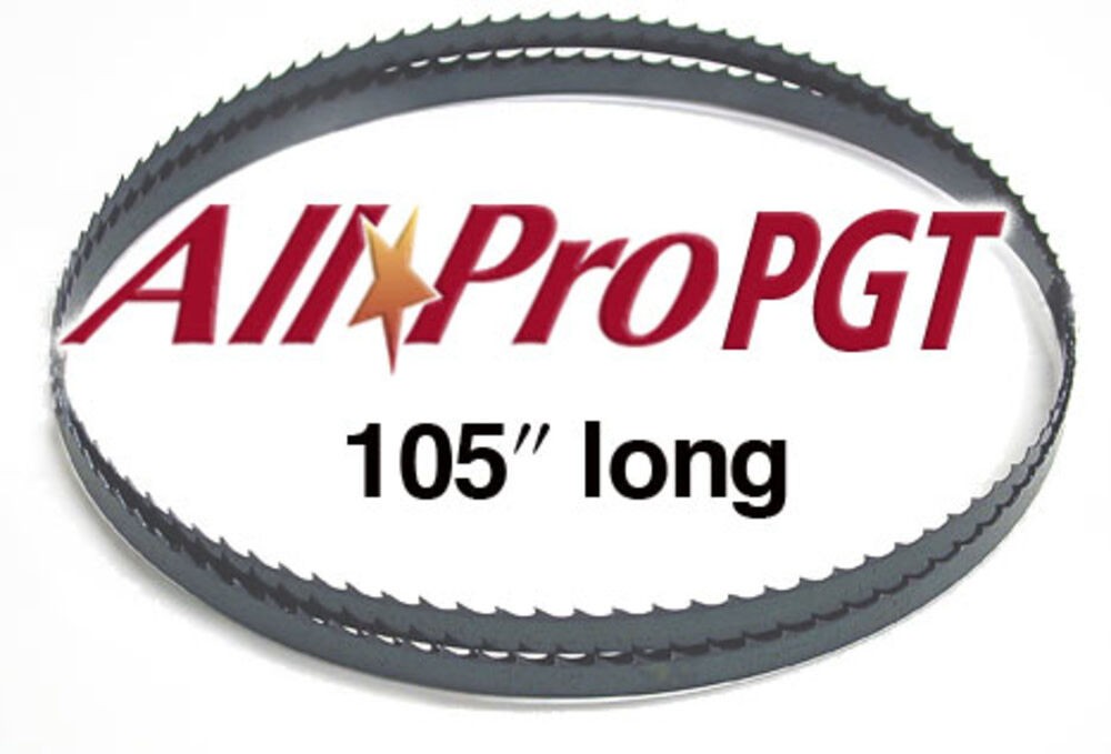 Olson Saw Company 3/16 025 10 Reg 105In Allpro Pgt Band Saw Blade