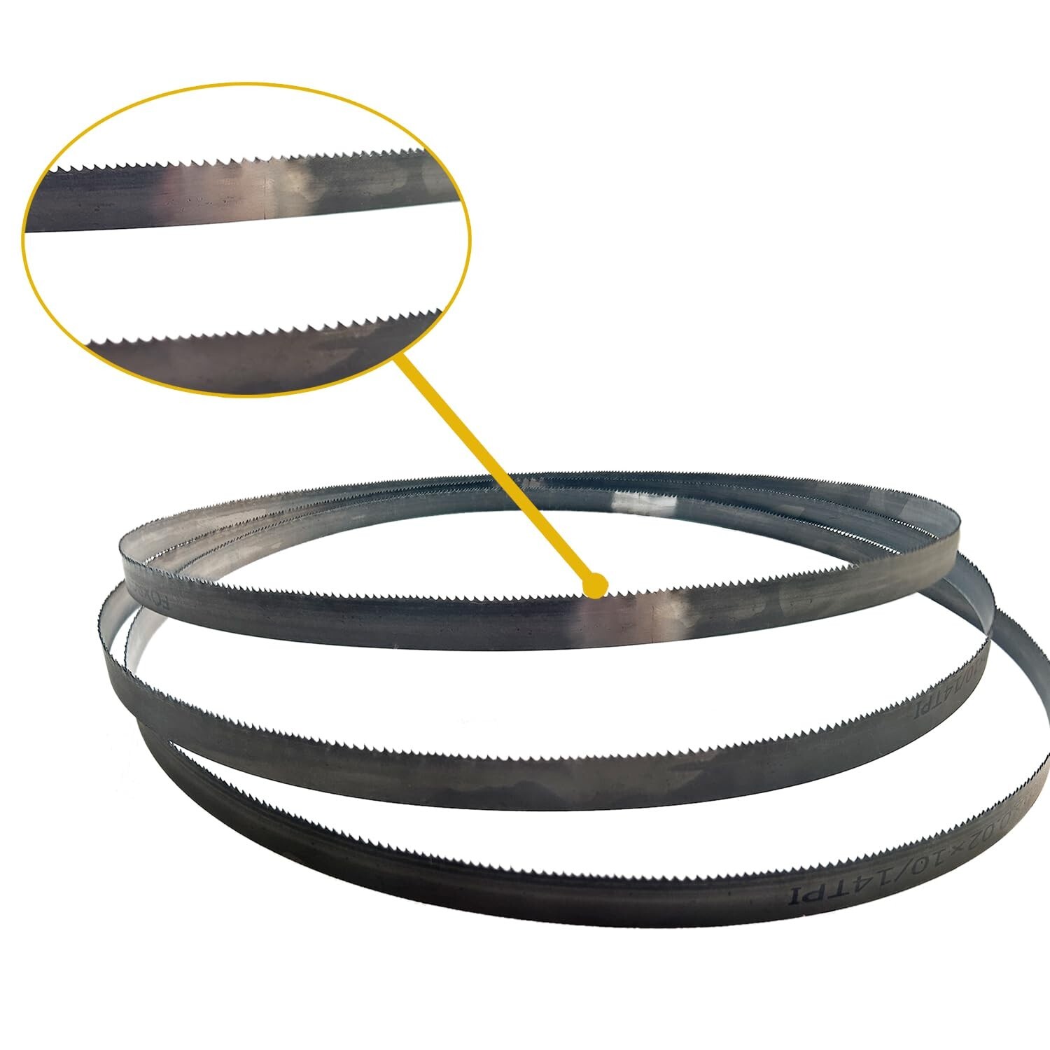 44 7/8 Inch 24 TPI Bandsaw Blade Replacement Metal Deep Cut for Milwaukee 3 Pack