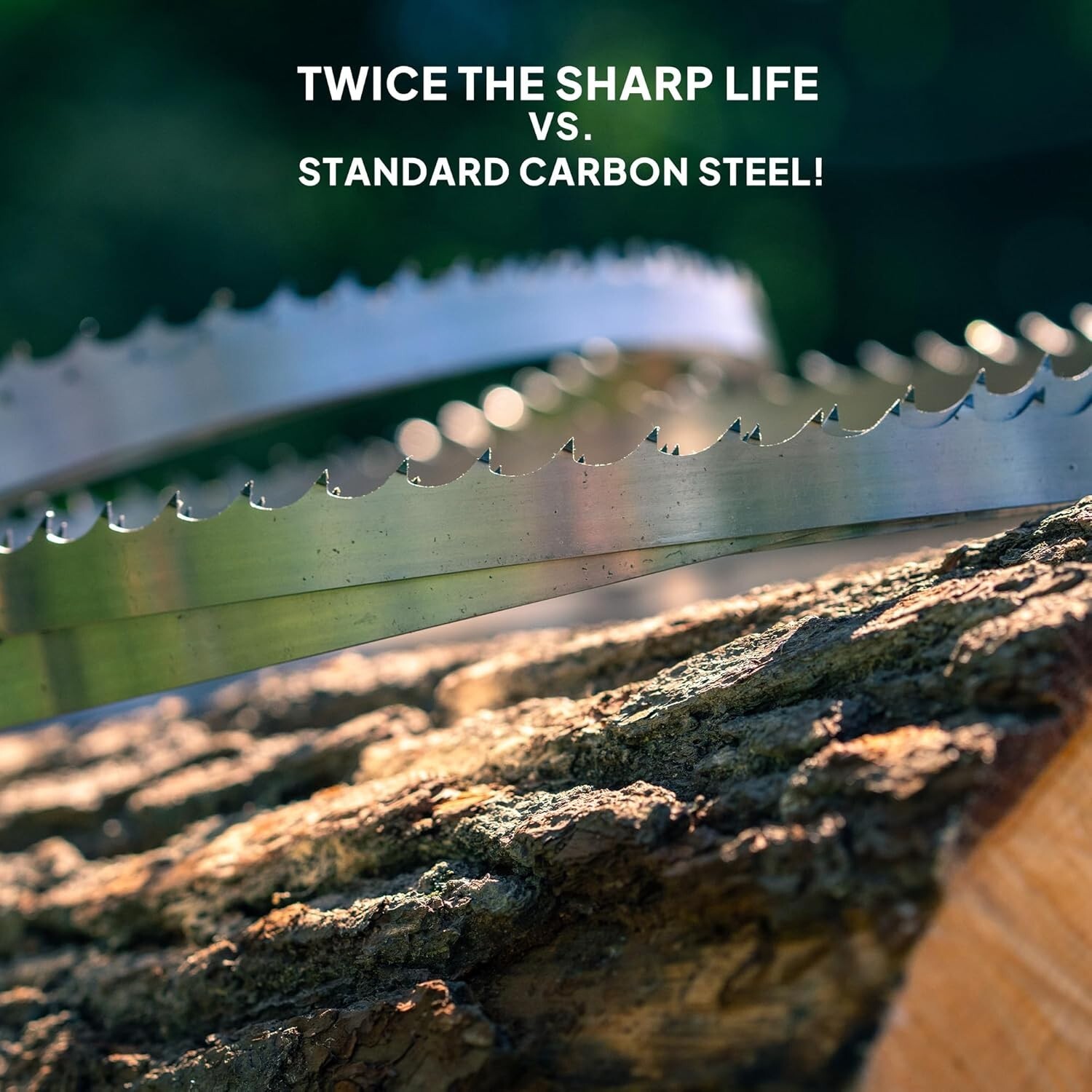 144″ Sawmill Bandsaw Blades 5-Pack – Doublehard 10° All-Purpose Sawing