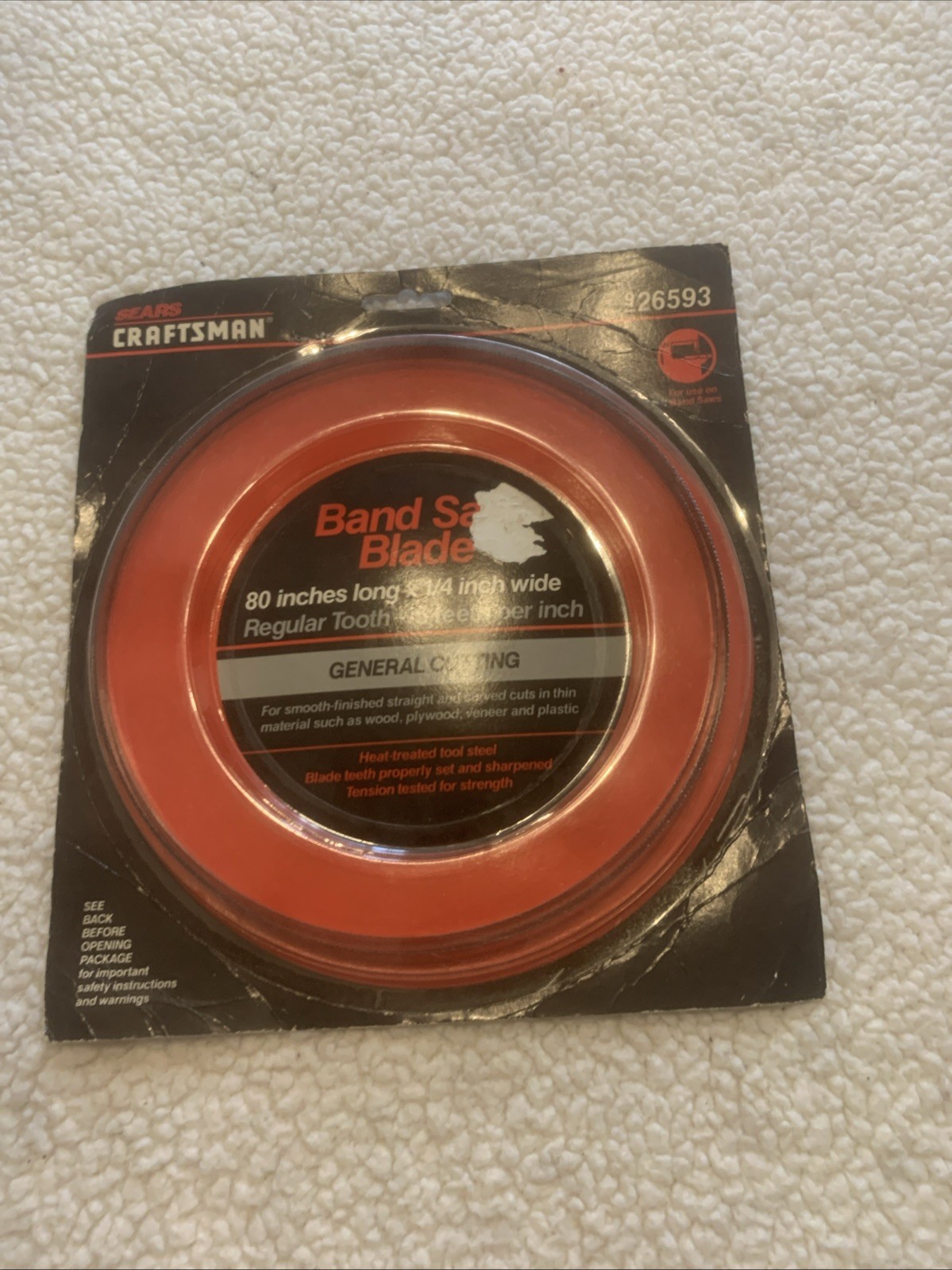 Craftsman 9-26234 Band Saw Blade Brand New
